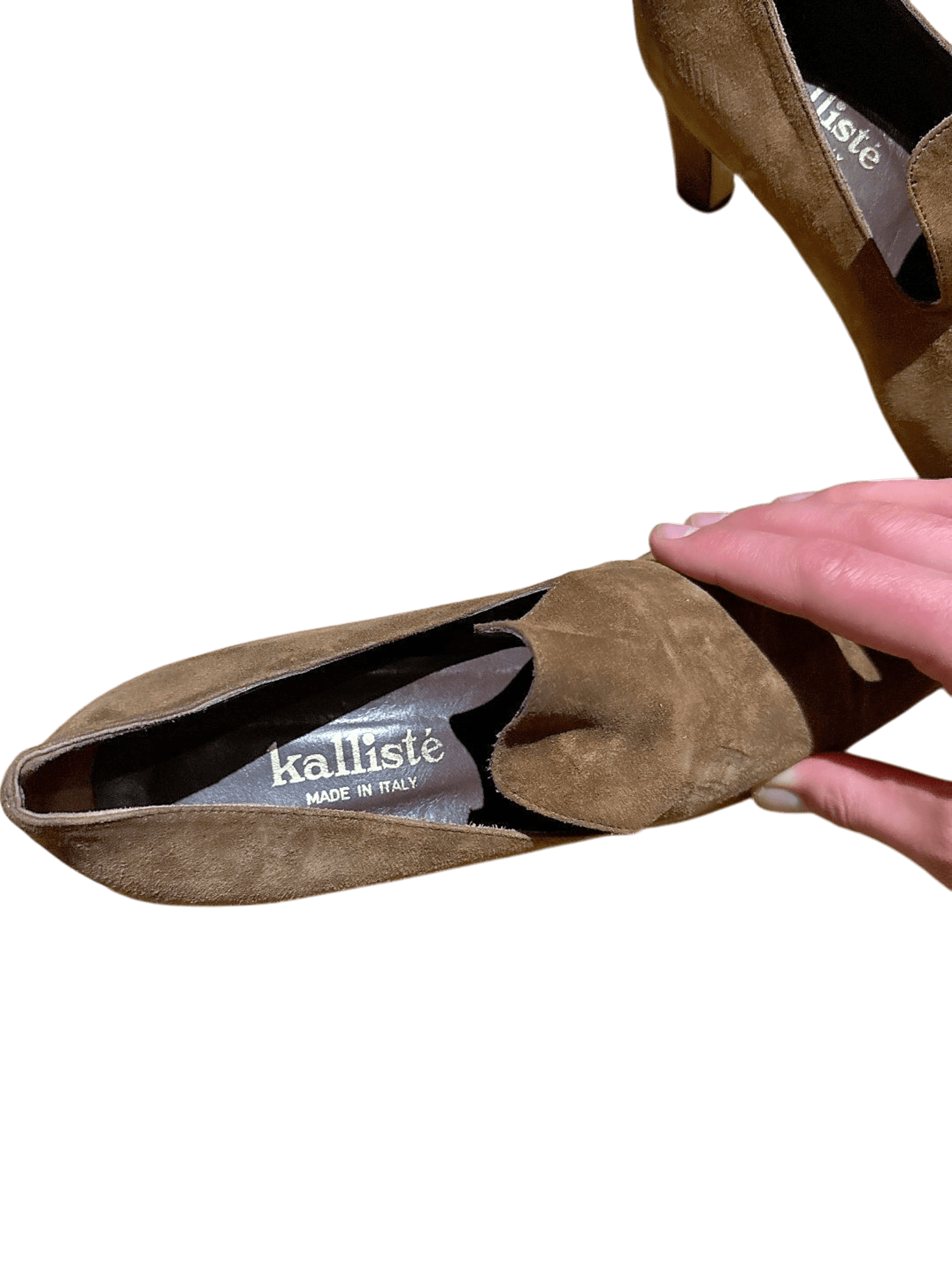 Kallistè Suede Heels - Size 40 2