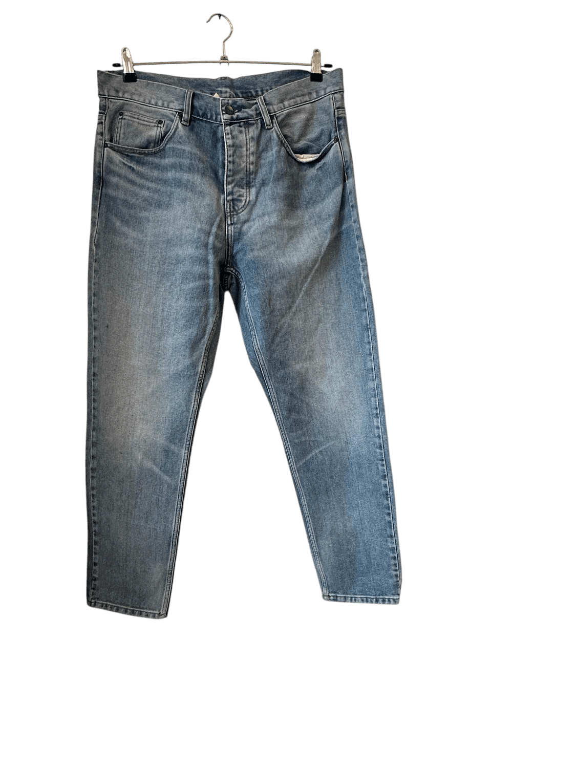 Carhartt Newel Pant Jeans - Light Blue Wash W34 2