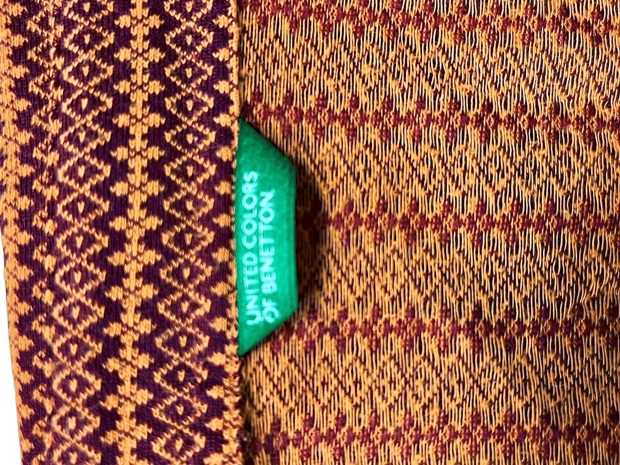 United Colors of Benetton Button-down Hemd mit Muster 3