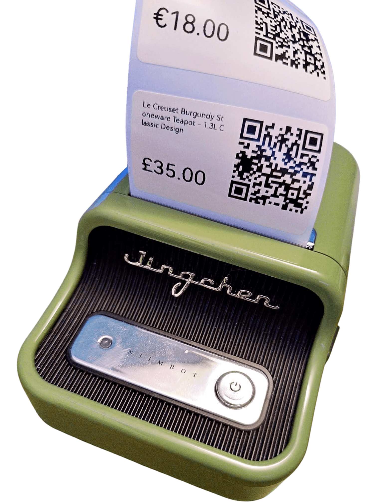Singahen Nimbot Thermal Printer - Vintage Green Label Maker 1