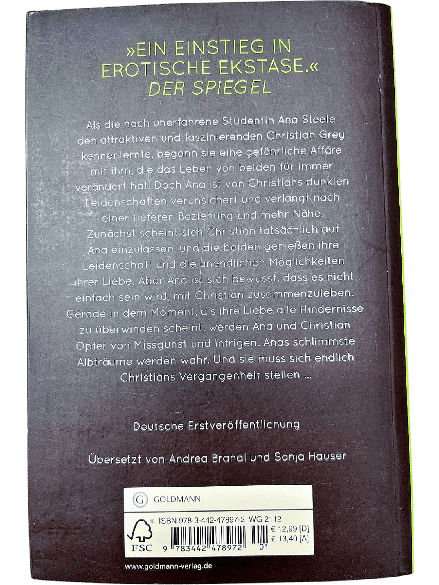 E L James - Shades of Grey: Befreite Lust (Roman) 2