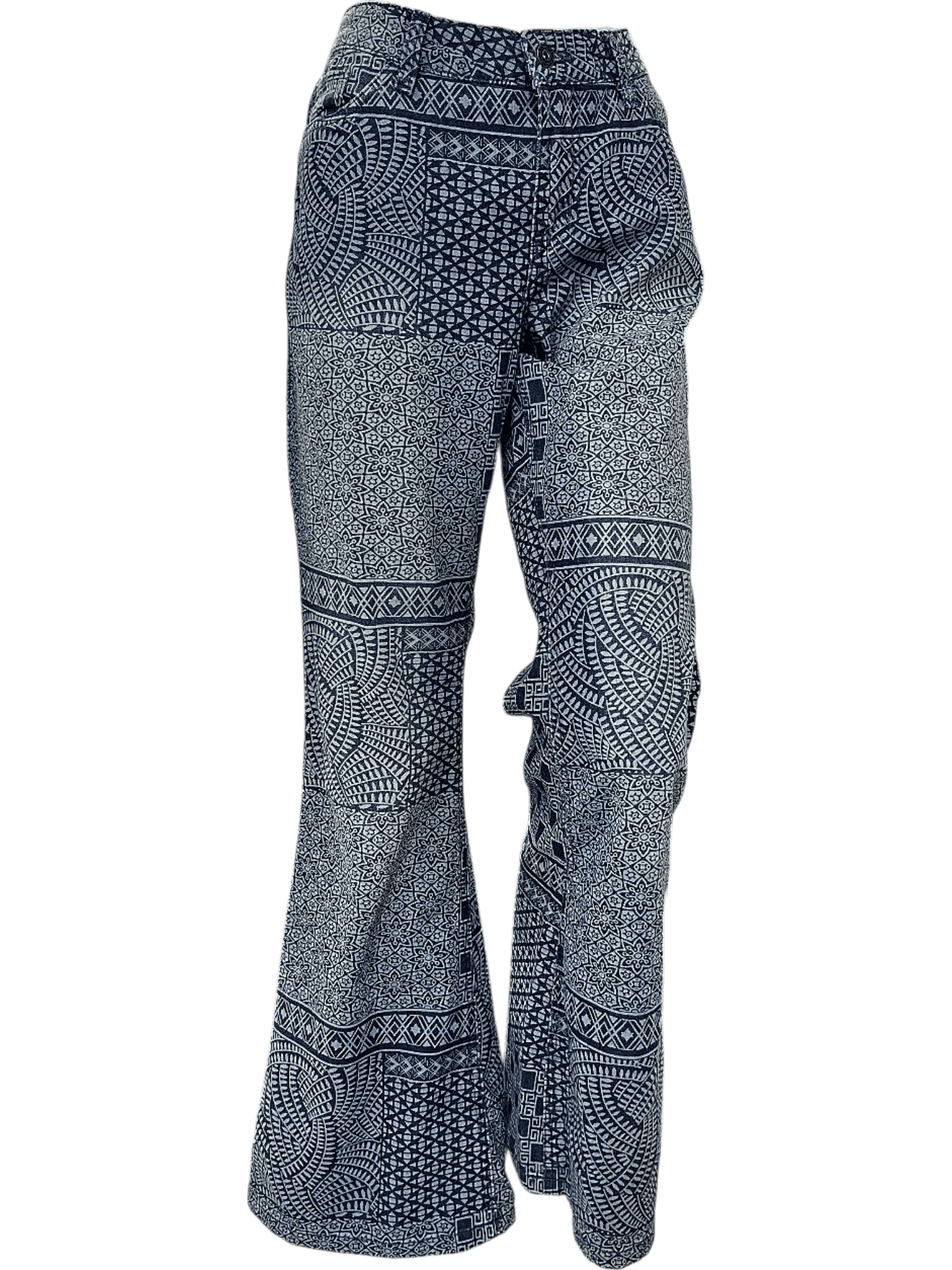 Rainbow Jeans mit blauem Muster - Größe 42 - Cotton Made in Africa 1