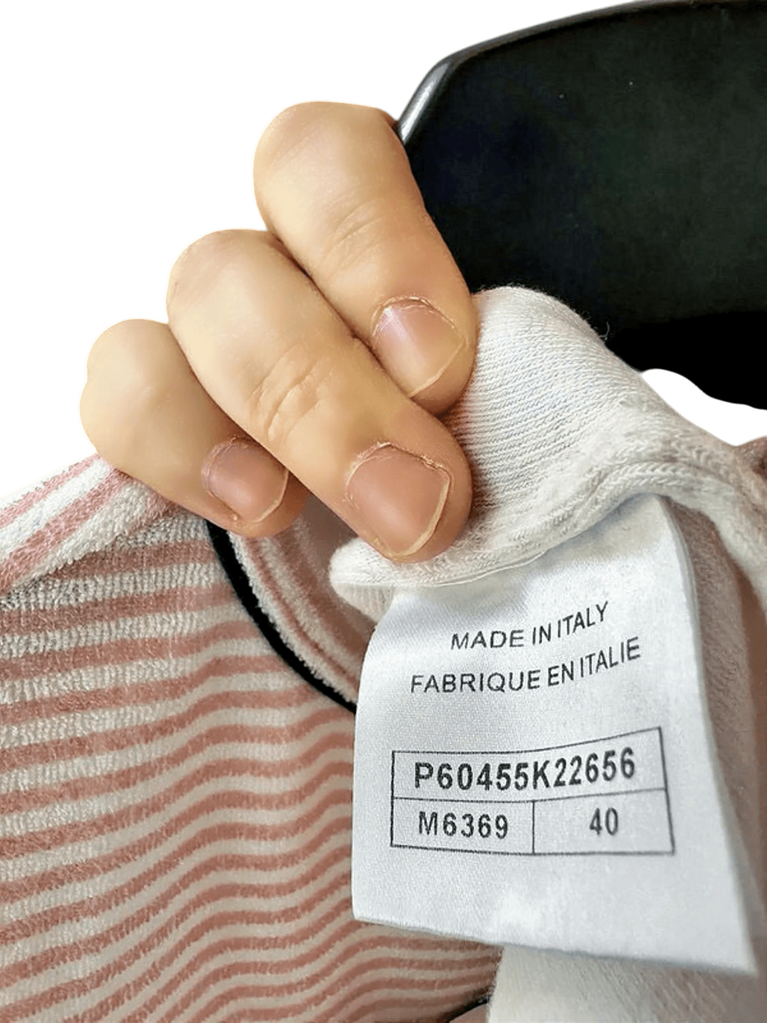 Chanel Striped T-Shirt - Size 40 4