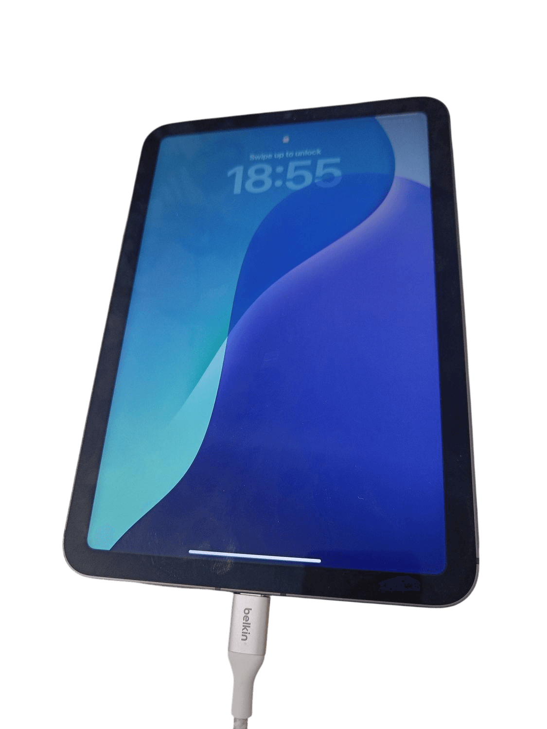 Apple iPad mini in Grey with Apple Pencil and Charging Cable