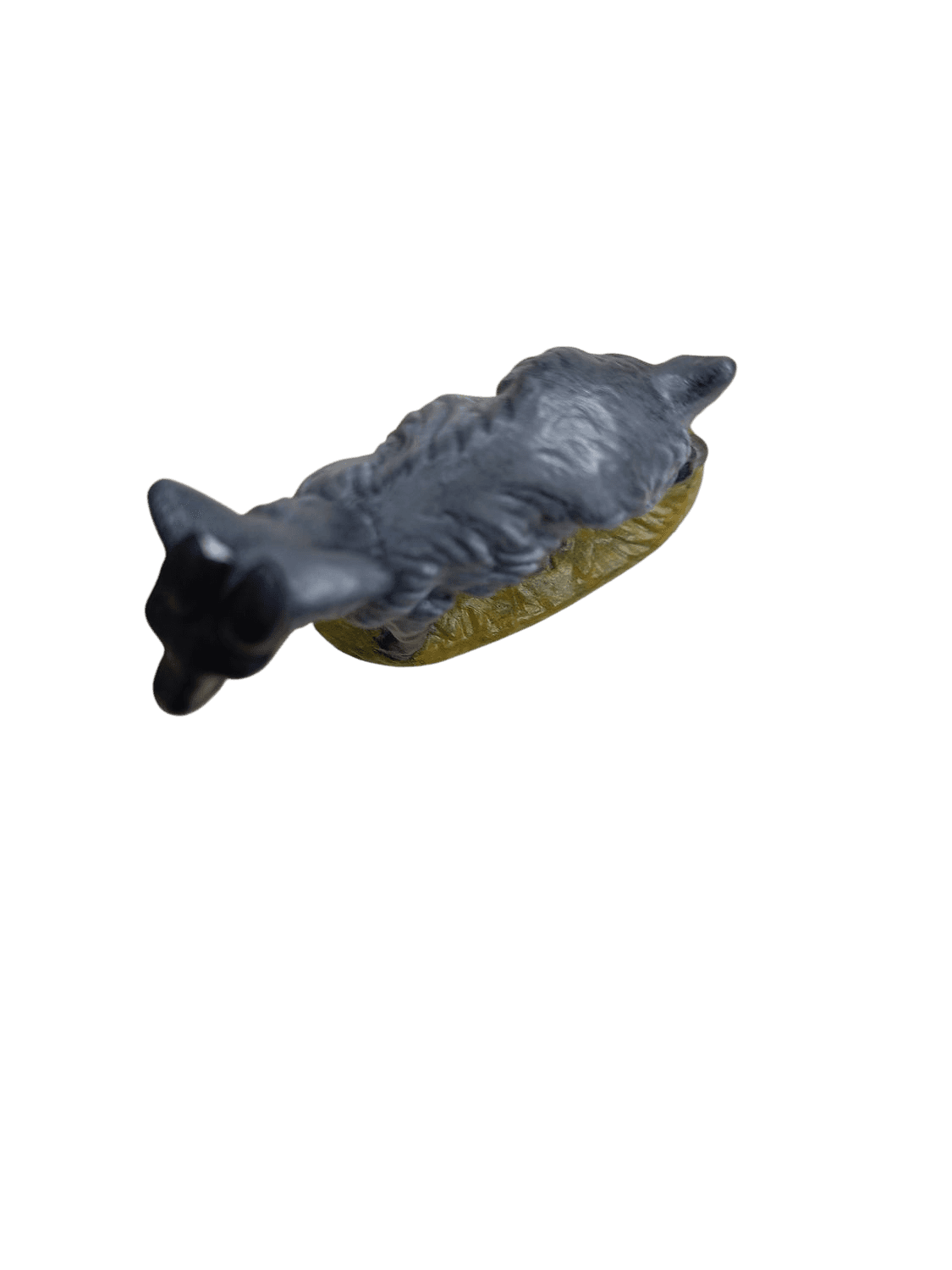 Vintage Black Sheep Figurine - Collectible Farm Animal Toy 2