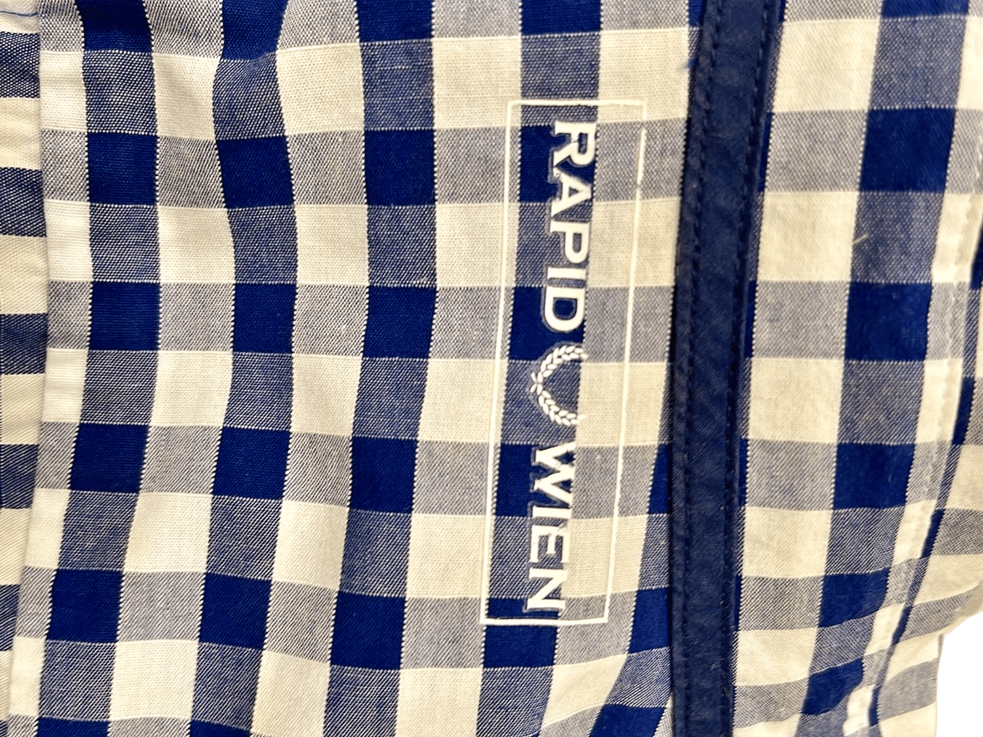 RAPID WIEN Herren Karohemd mit Brusttasche - Größe S 3