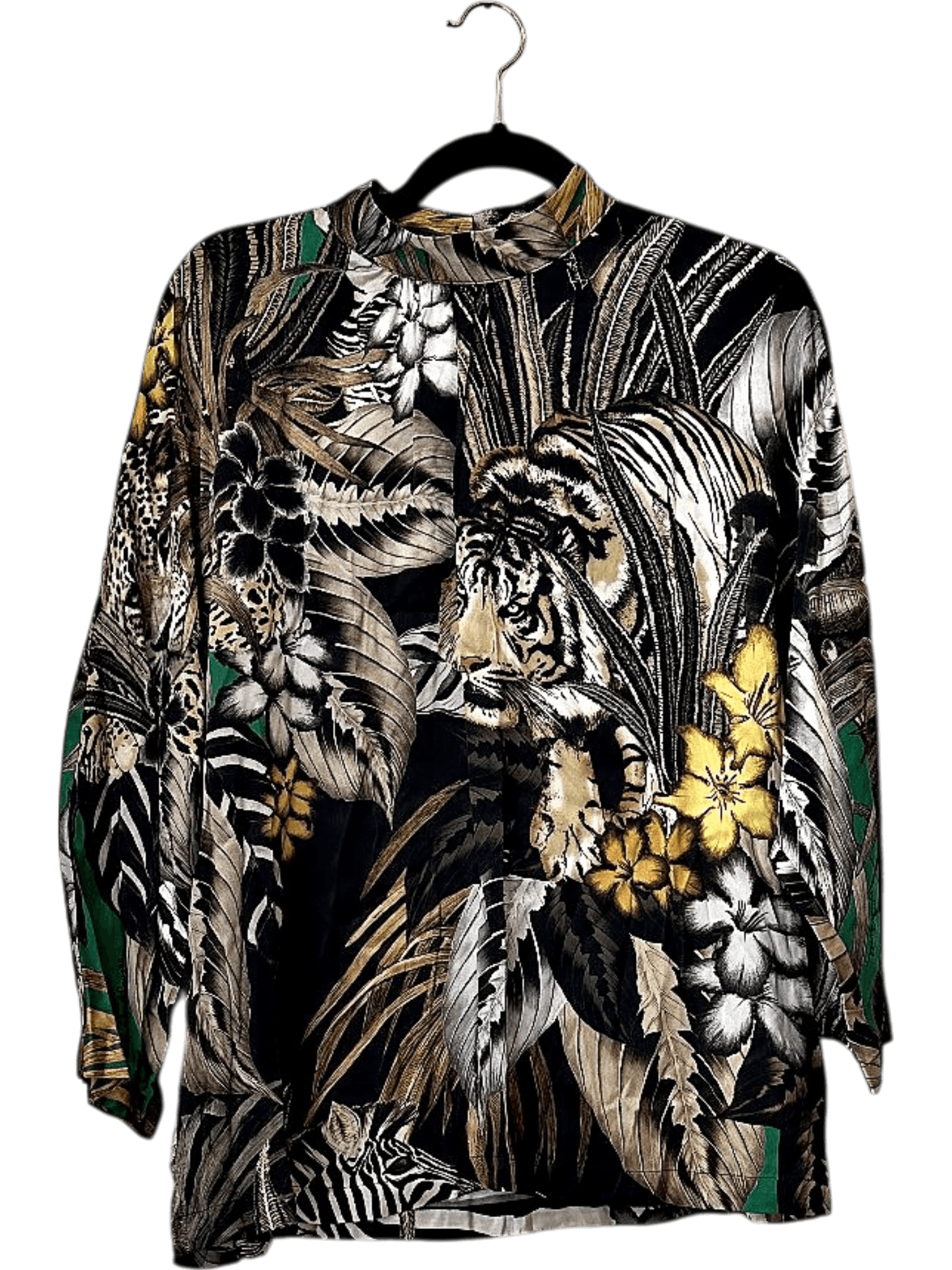 Just Cavalli Printed Blouse - Size 46 1