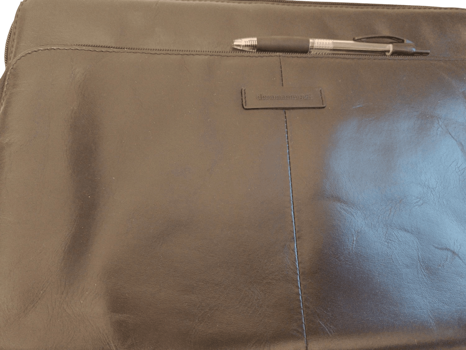 Dbramante1928 Black Leather Document Organizer Portfolio 2