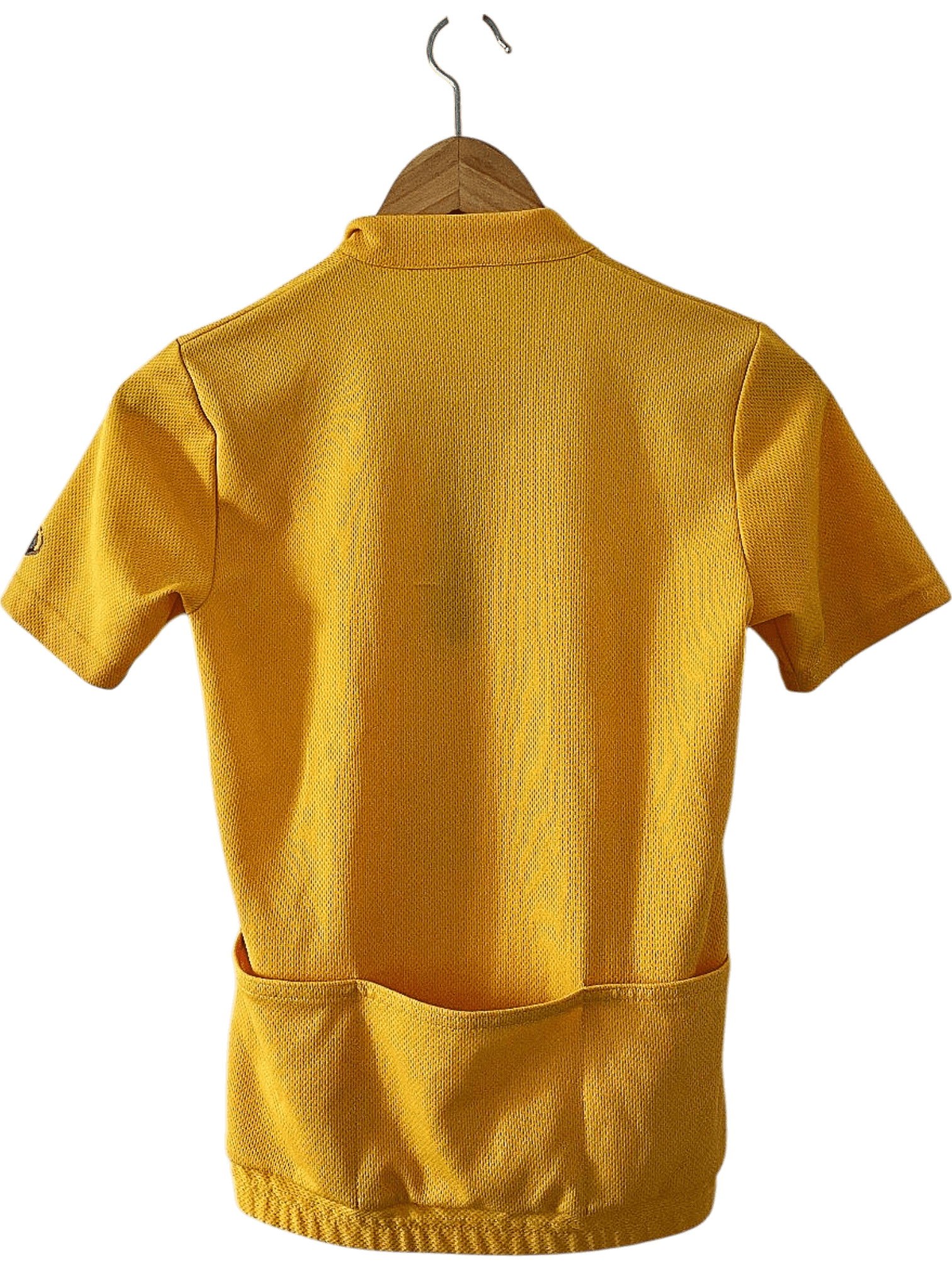 Gelbes Bontex Radtrikot - Größe K 4