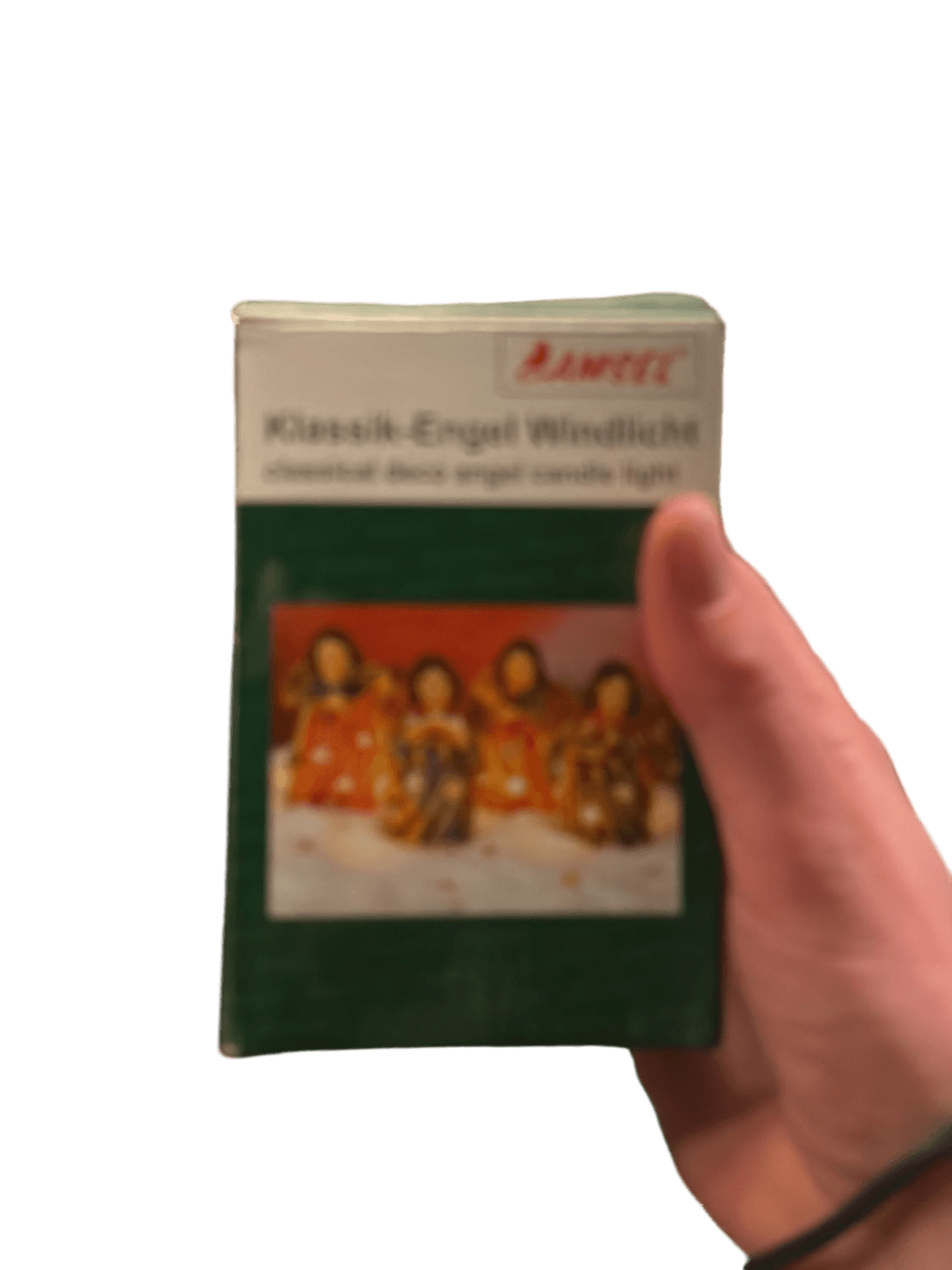 Amsel Klassik-Engel Windlicht Classical Deco Angel Candle Light