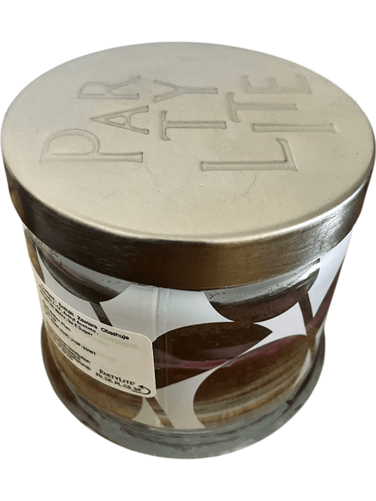 PartyLite Duftkerze im Glasgefäß - Beerenduft 1