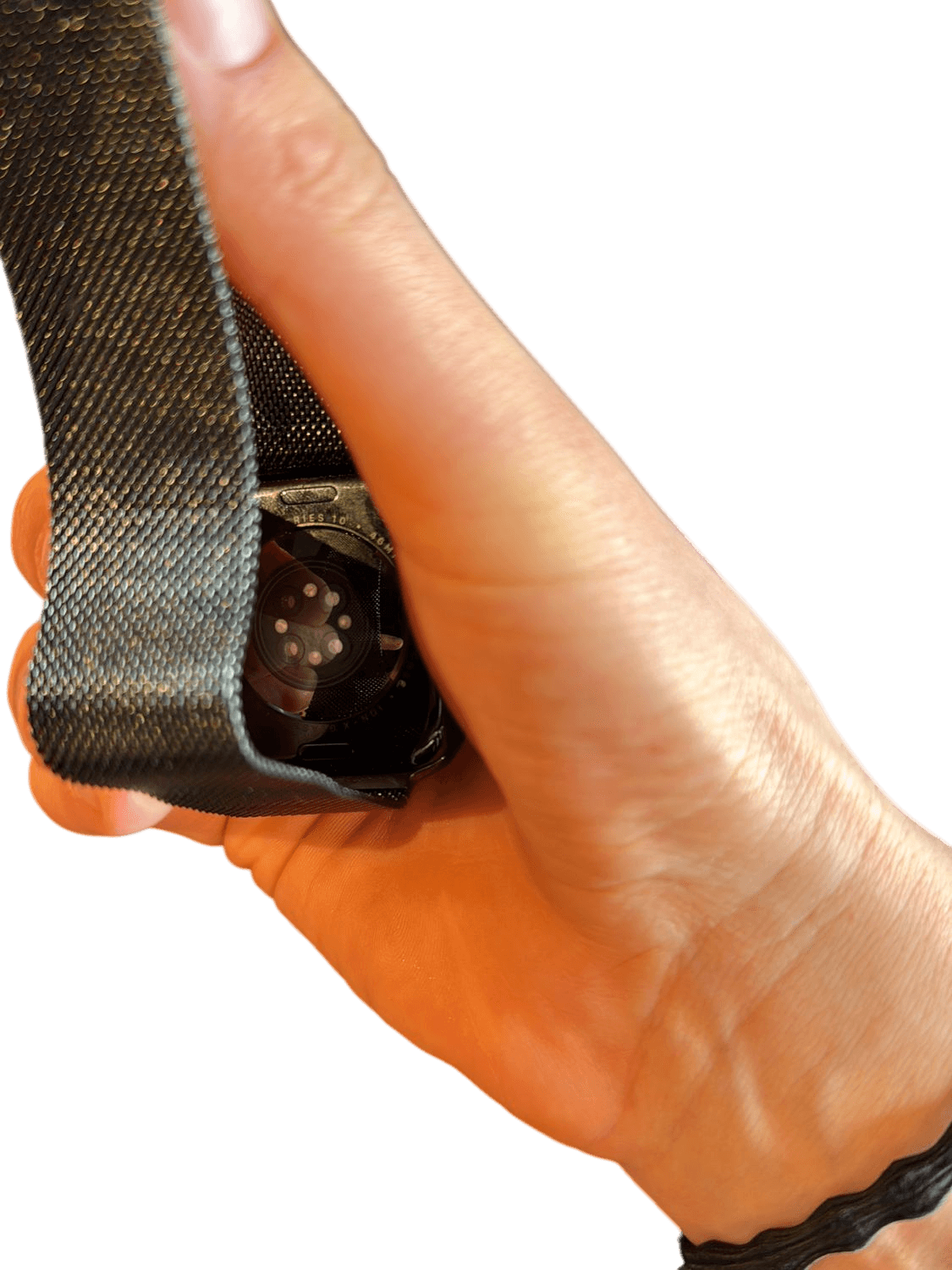 Black & Silver Smart Watch/Fitness Tracker with Mesh Band 2