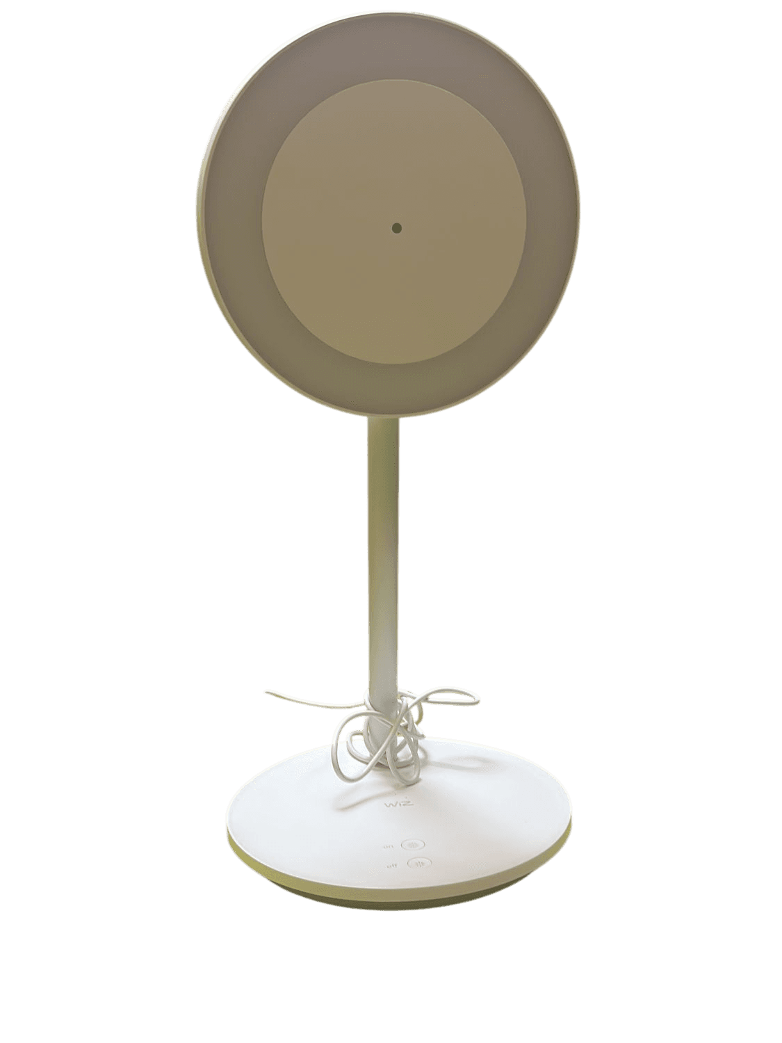 WiZ LED Desk Lamp with Circular Design - White