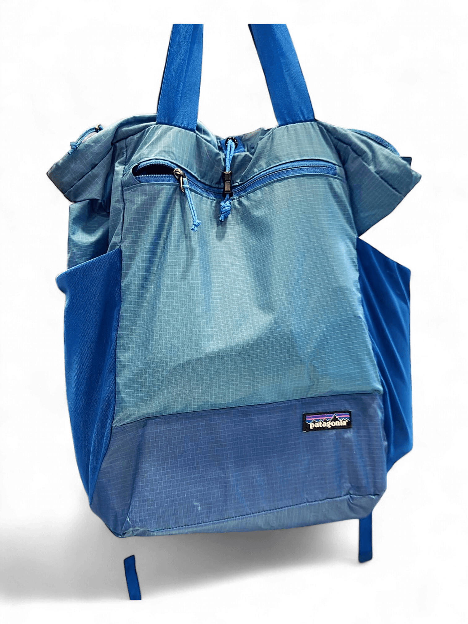Patagonia Blue Lightweight Travel Tote Bag 1