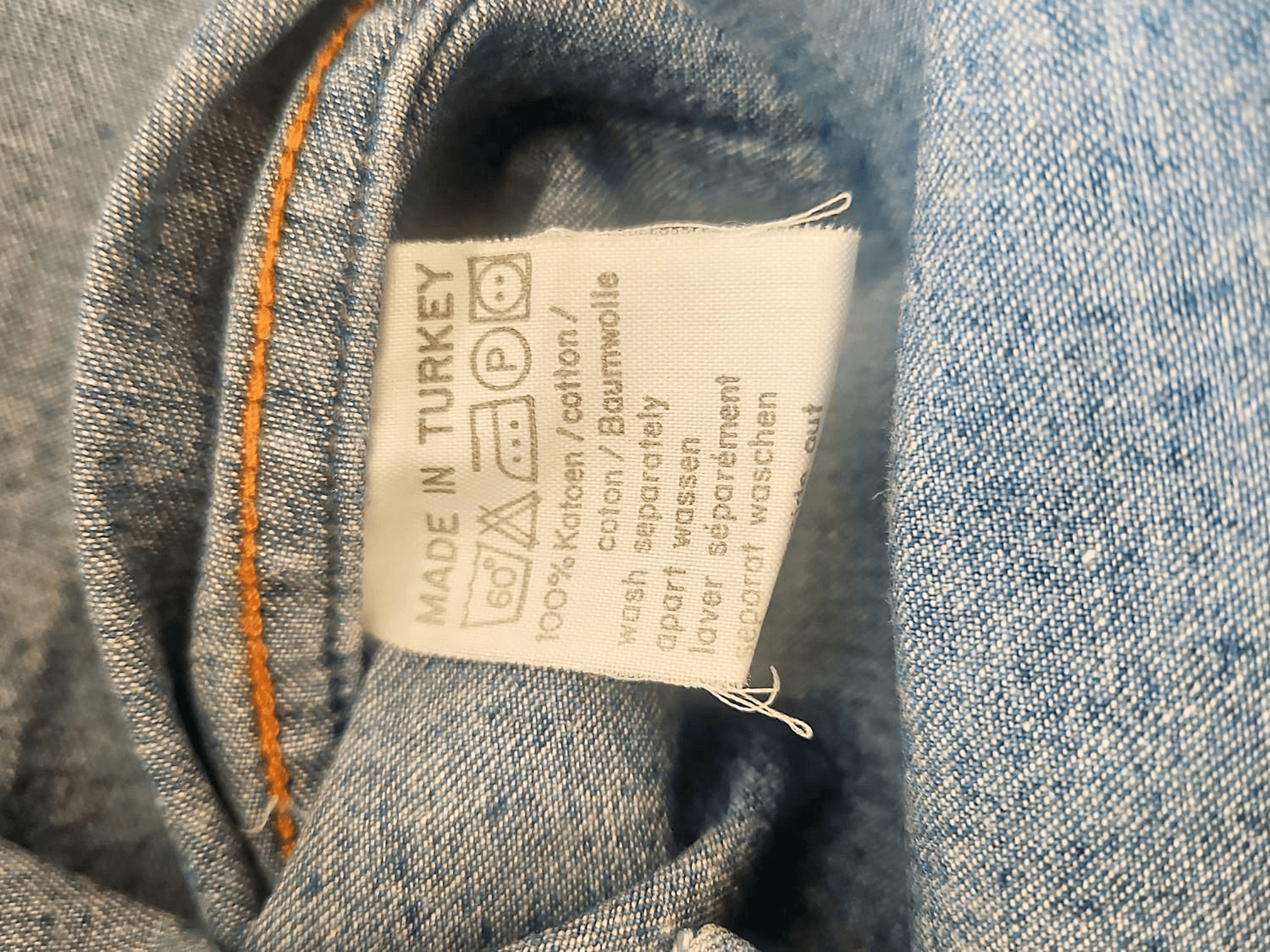 Vintage Lee Western Clothes Denim Shirt - Size M 4