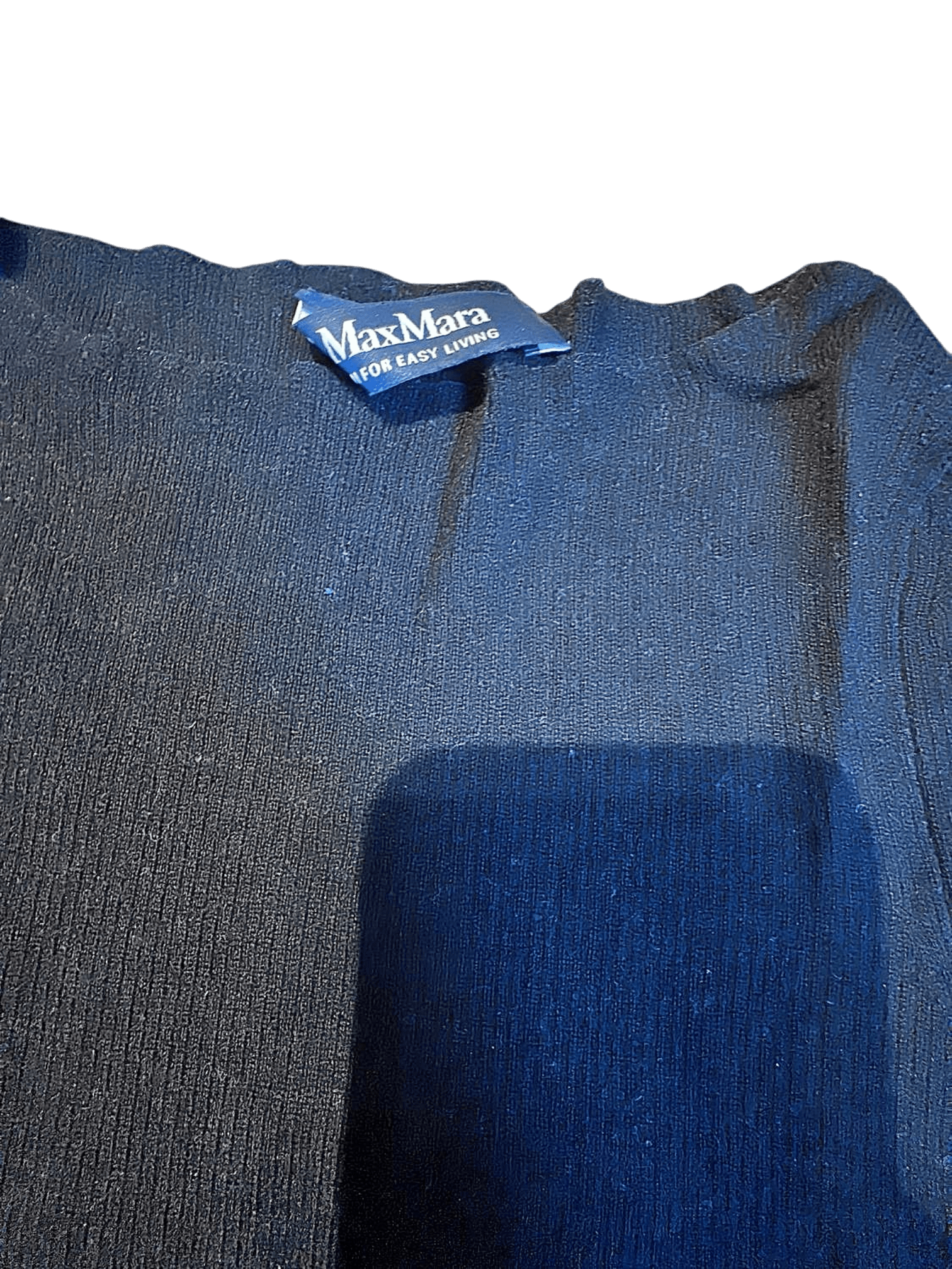 MaxMara Schwarzes Langarm-Kleid - FOR EASY LIVING Kollektion 2