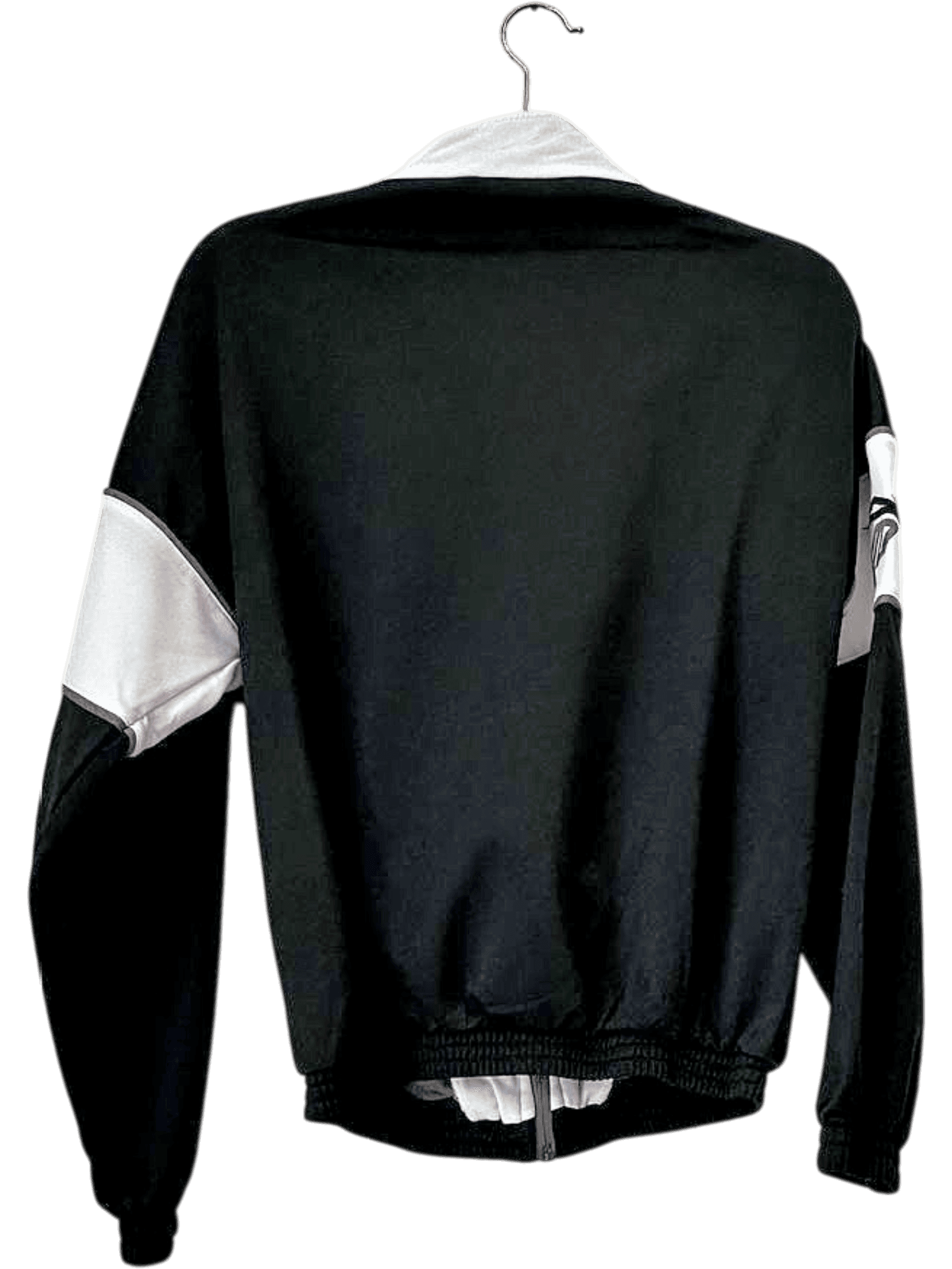 Reebok Color Block Track Jacket - White, Grey & Black - Size L 2