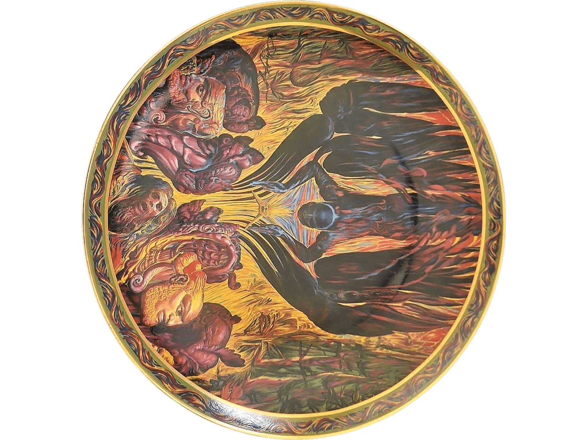 Ernst Fuchs Limited Edition Collector Plate 'Das Licht der Farben' #551/5000 1