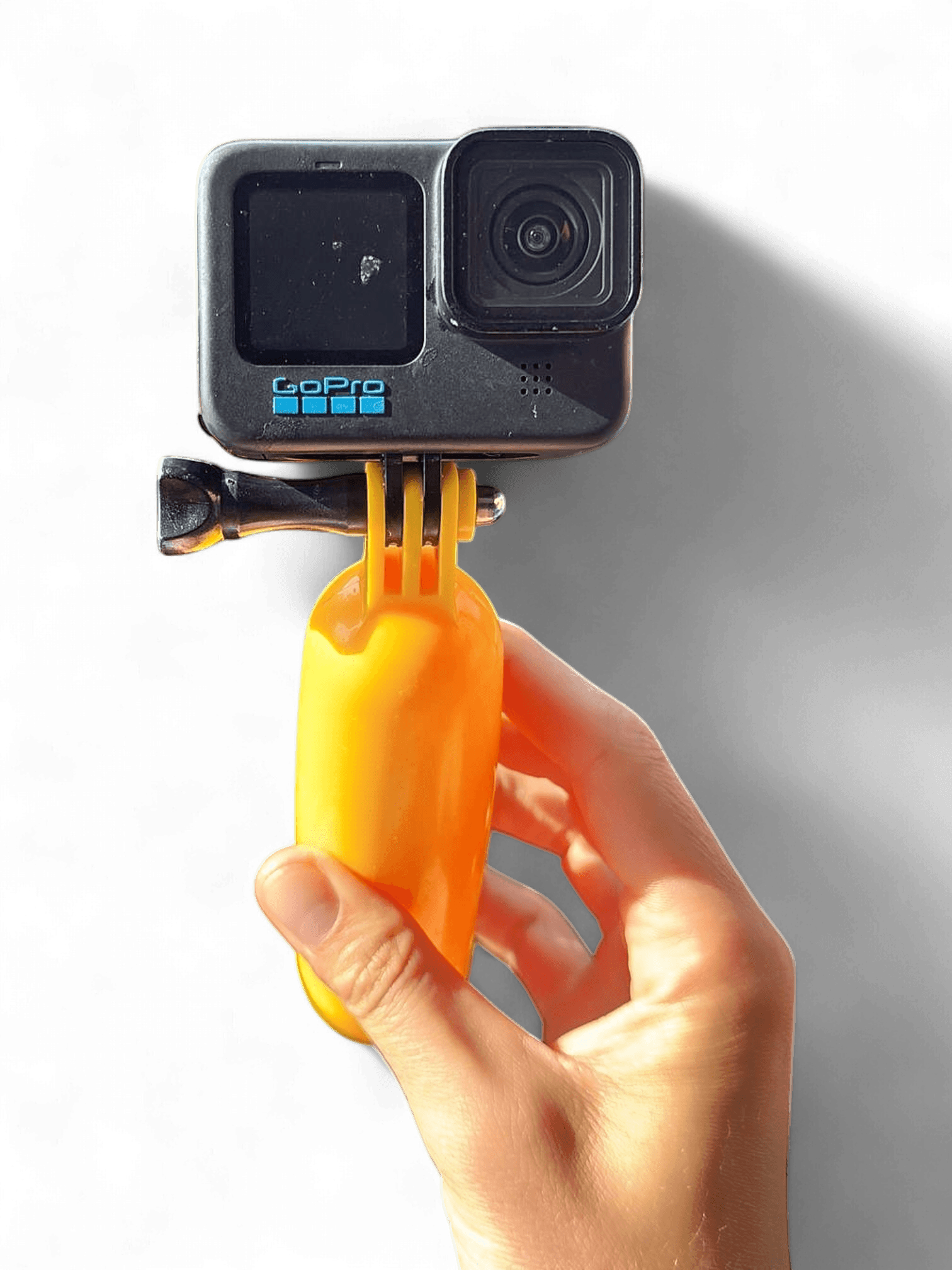 GoPro HERO10 Black with Yellow Floating Hand Grip 1