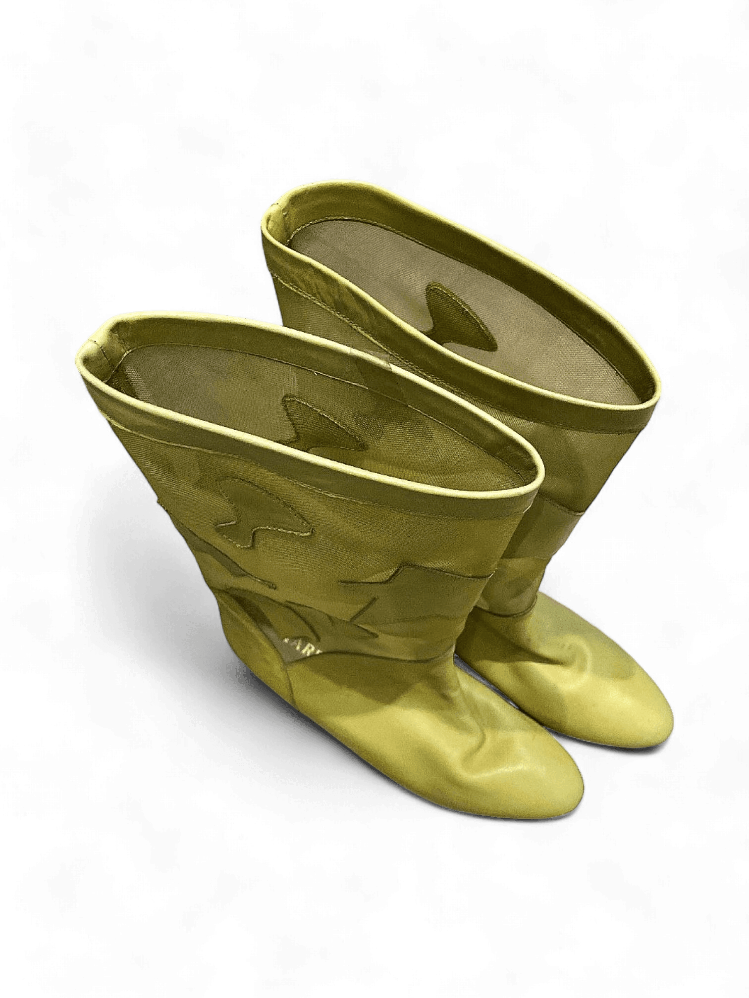 Eighties Yellow Boots 2