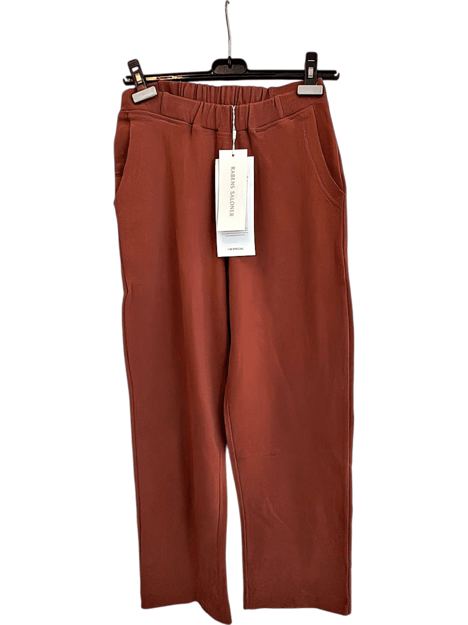 Rabens Saloner Fleecy Pant Brown 1