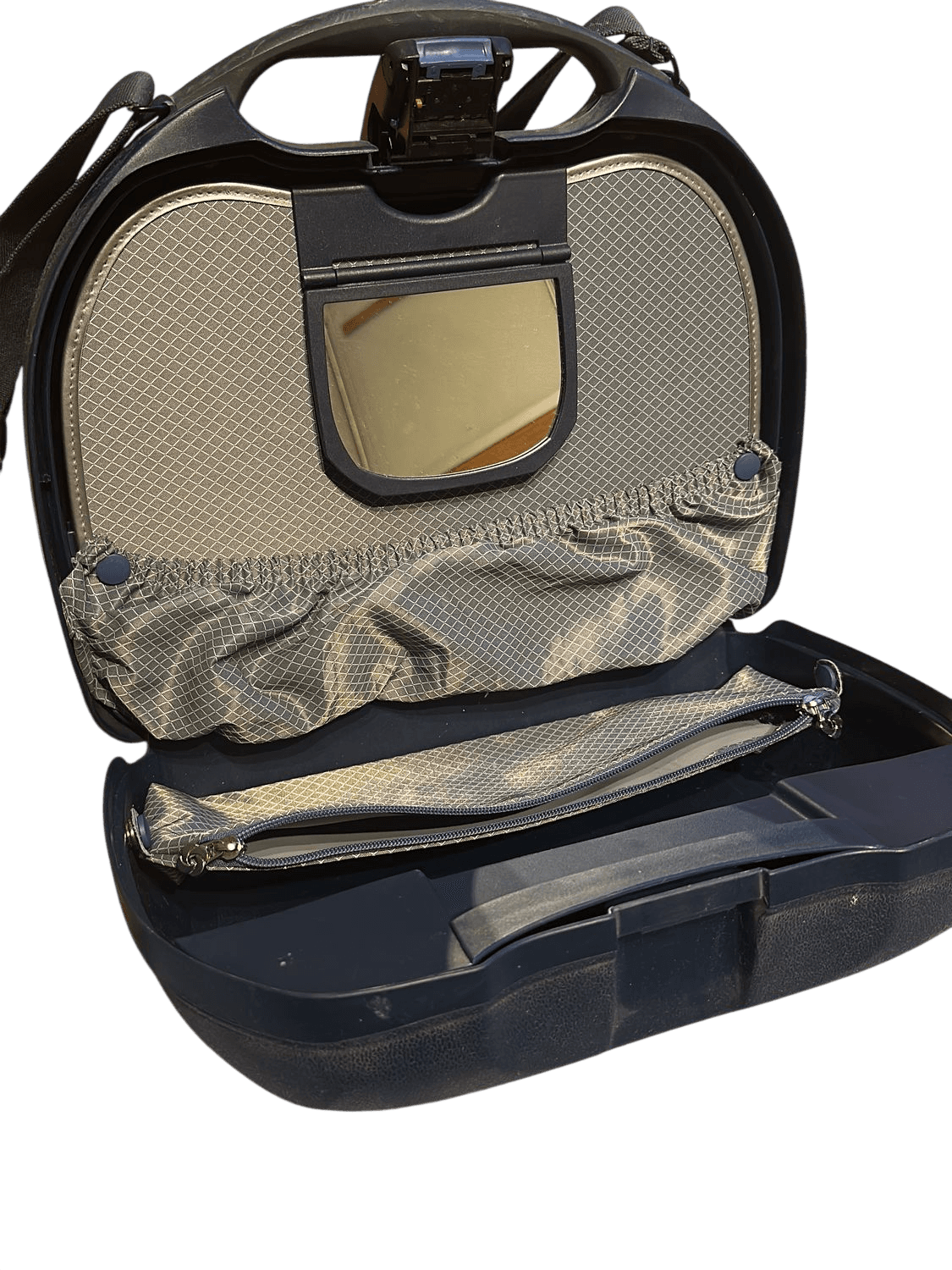 Samsonite Beauty Case - Navy Blue Hard Shell Travel Toiletry Bag 3