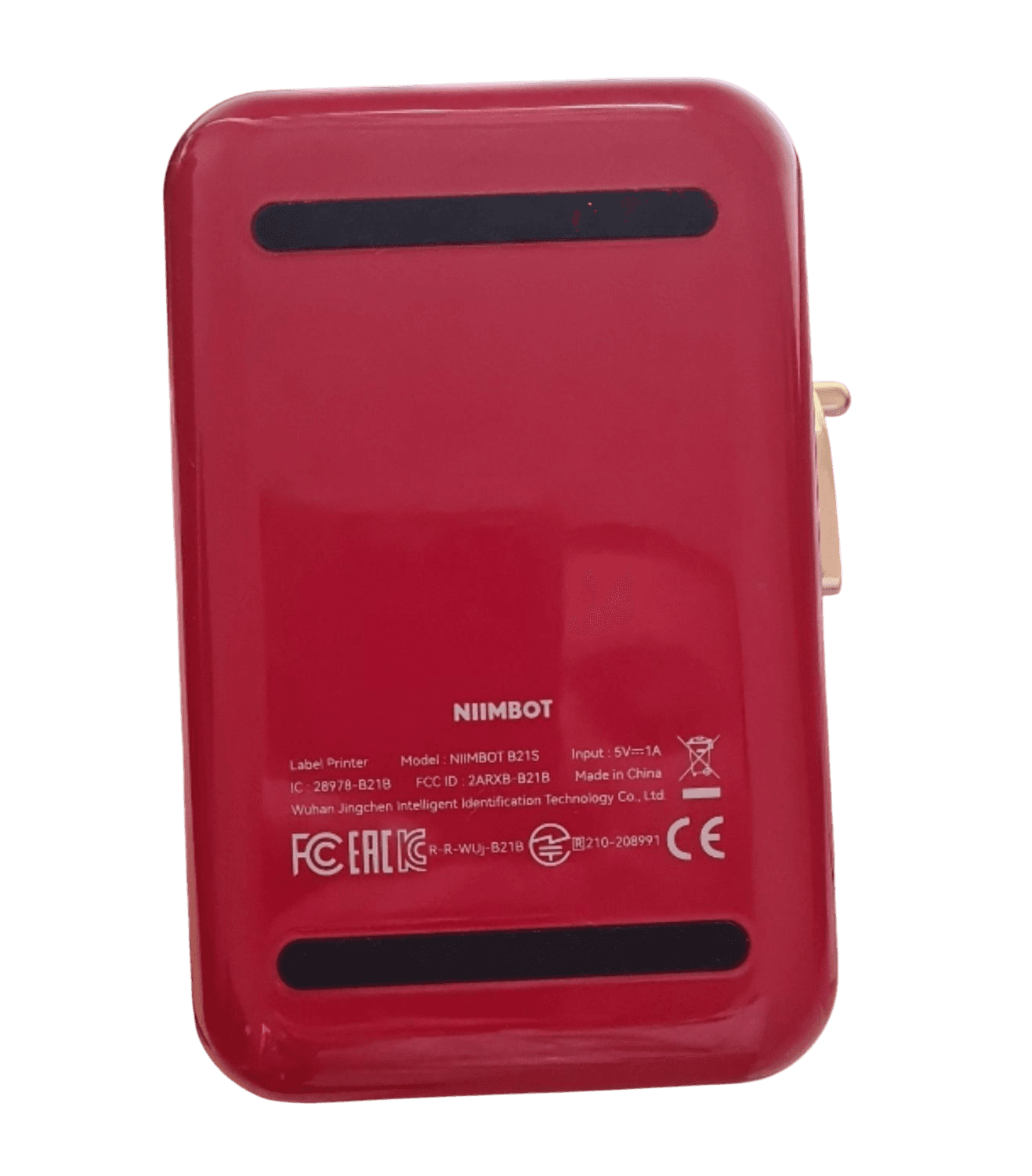 Niimbot B21S Thermal Label Printer - Red