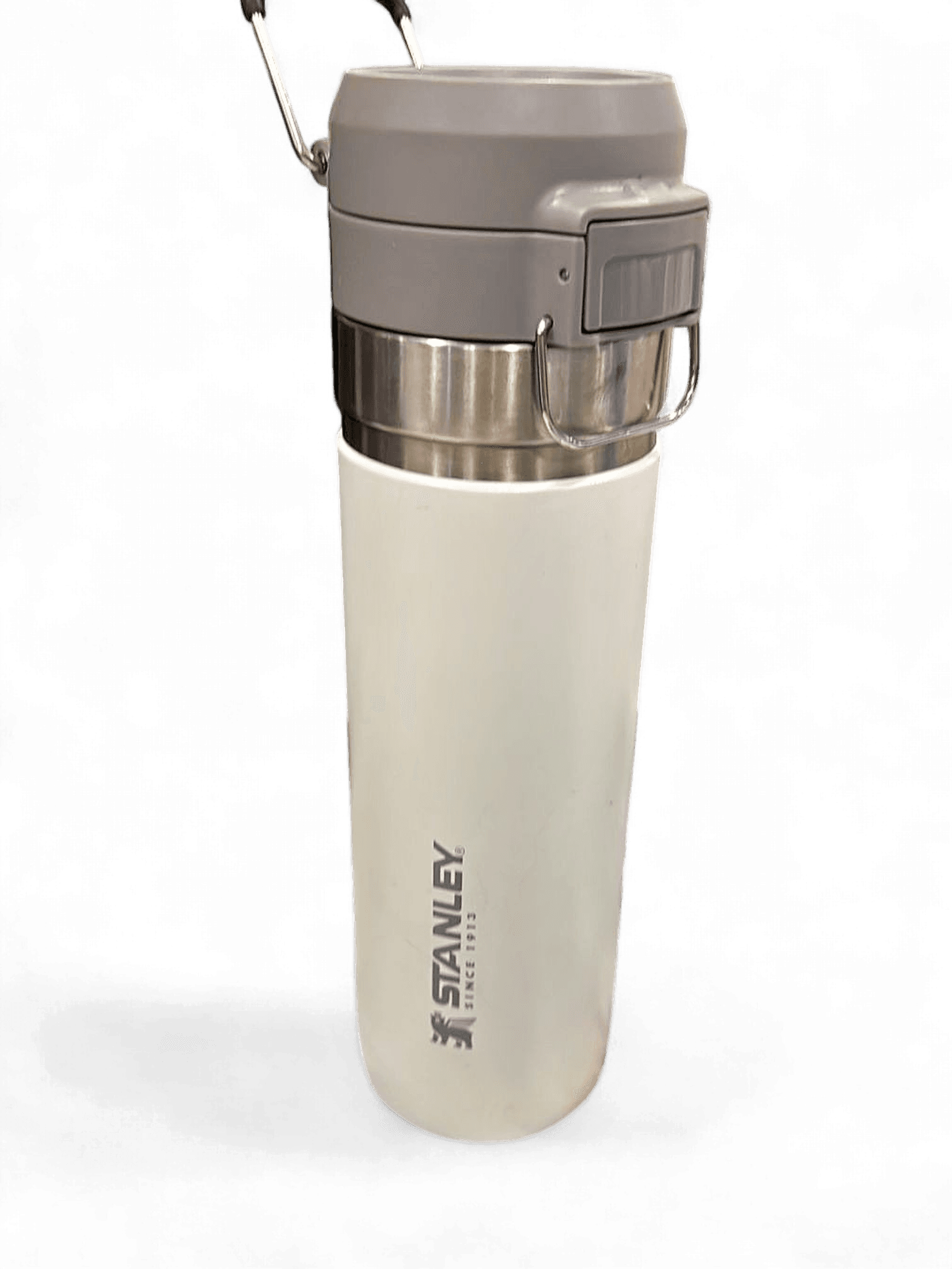 Stanley White Travel Mug - Insulated Go Series Thermos Flask 2