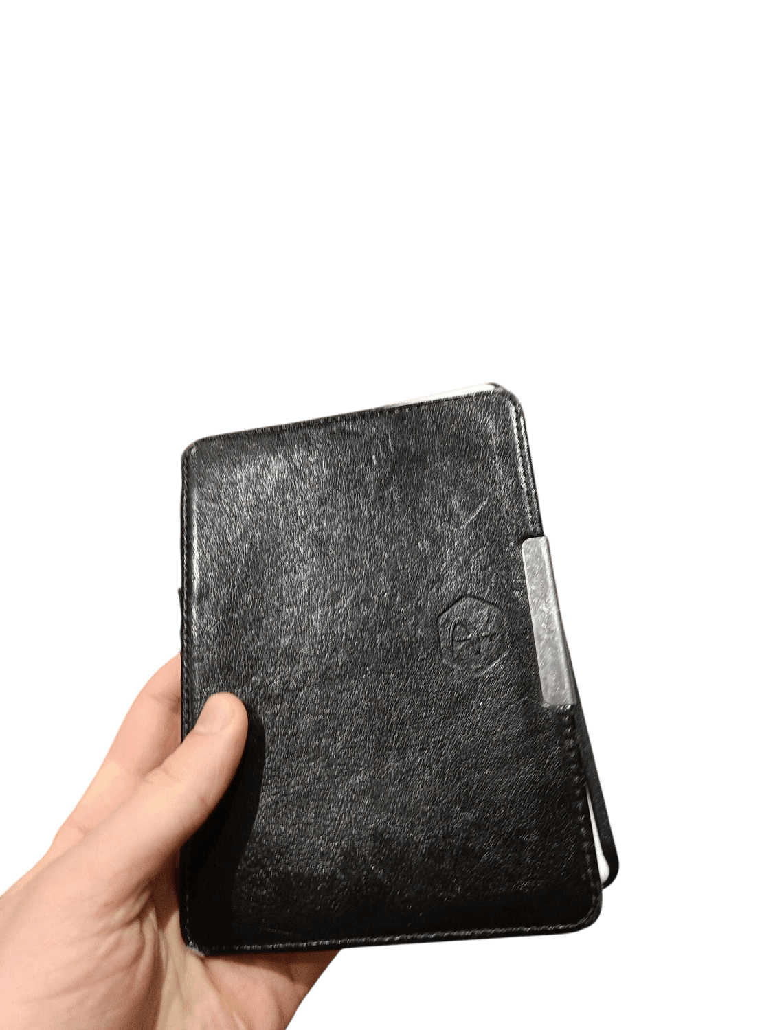 Amazon Kindle E-reader with Black Leather Case 3