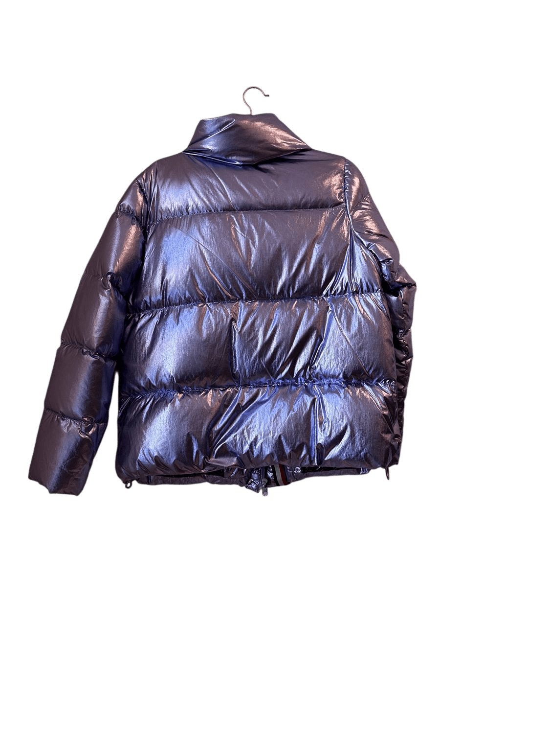 Tommy Hilfiger Metallic Purple Puffer Jacket - Size M 3