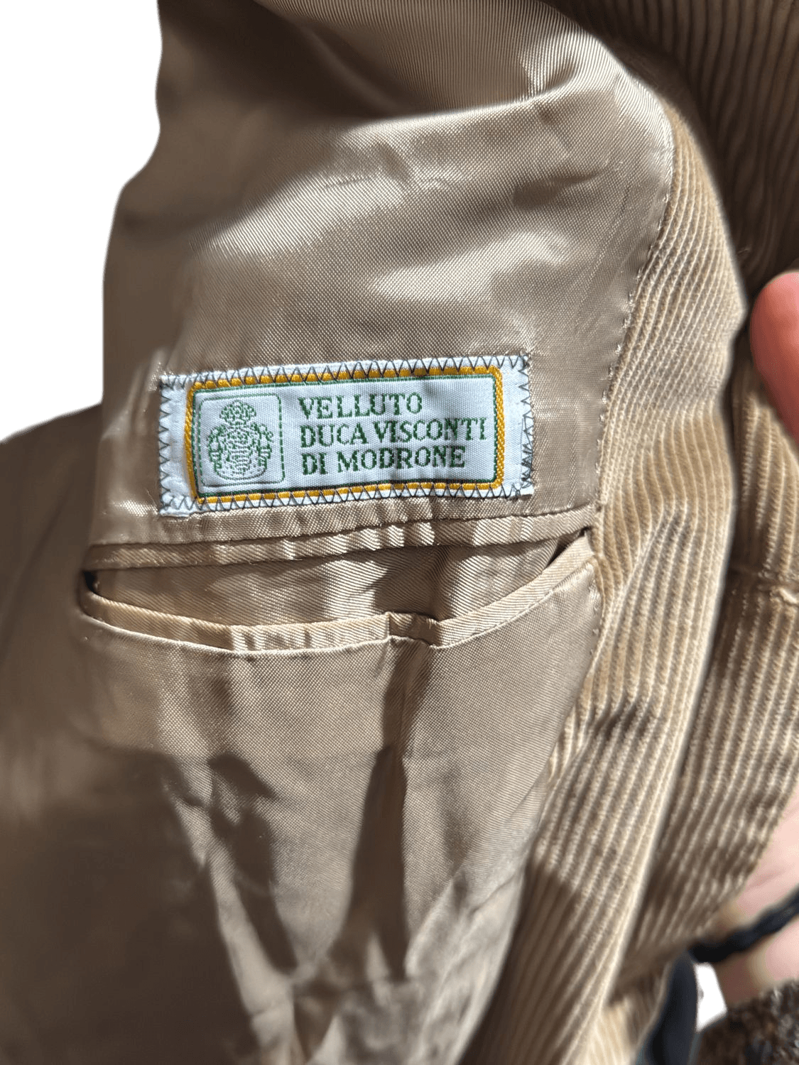 Velluto Duca Visconti di Modrone Corduroy Blazer - Italian Designer 3