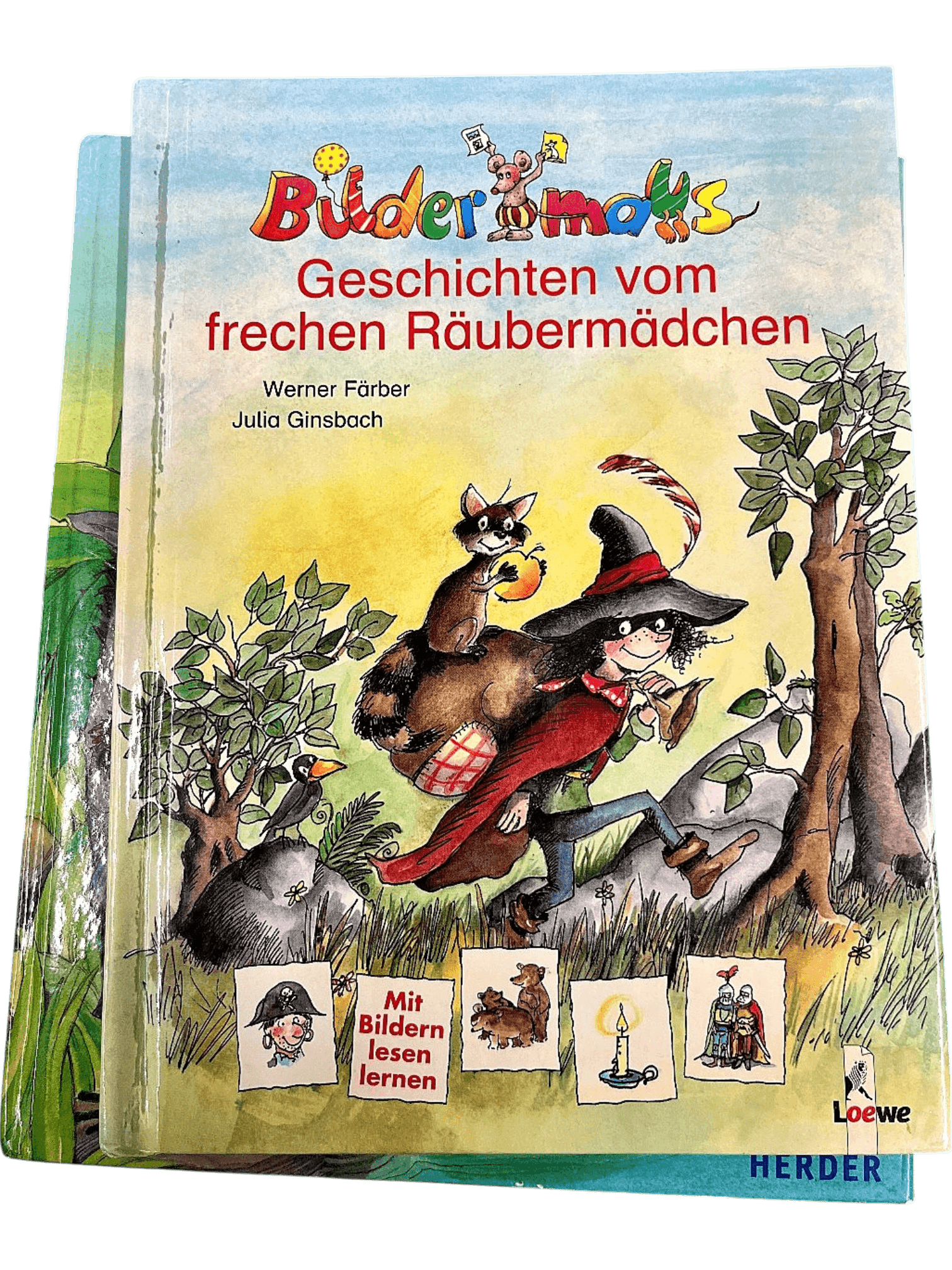 Bildermaus: Geschichten vom frechen Räubermädchen 1