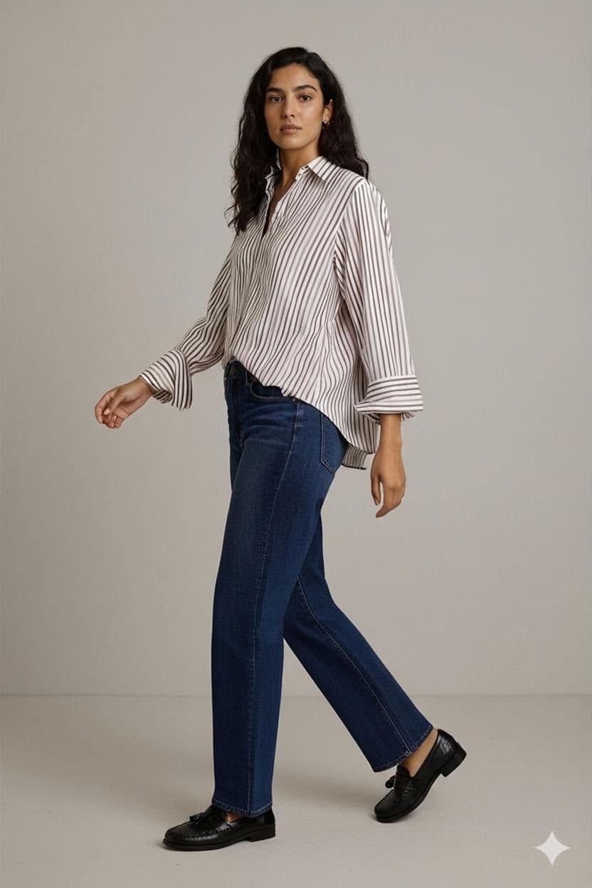 Gerry Weber Striped Button-Down Blouse 1