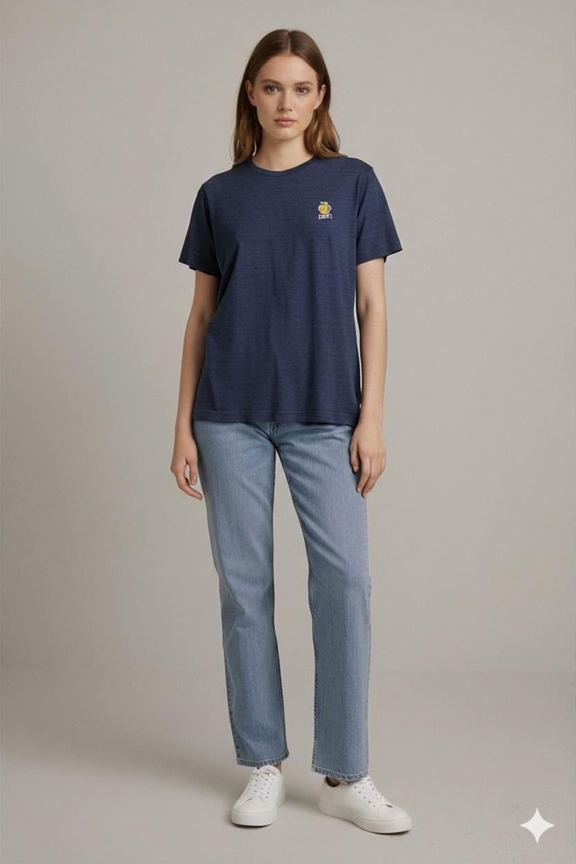 Sadboi Grey T-shirt with Embroidered Logo - Size M 1