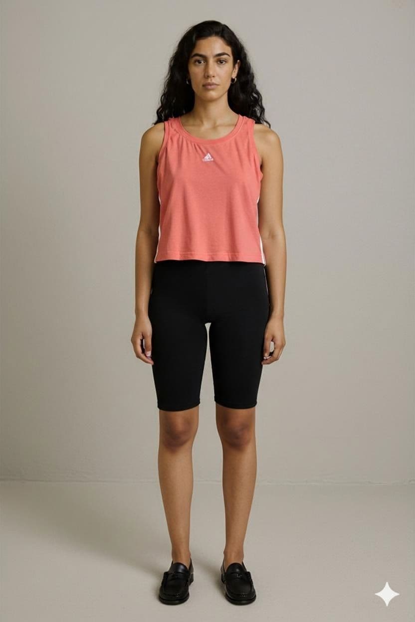 Adidas Damen Sporttop in Koralle - Größe S 1
