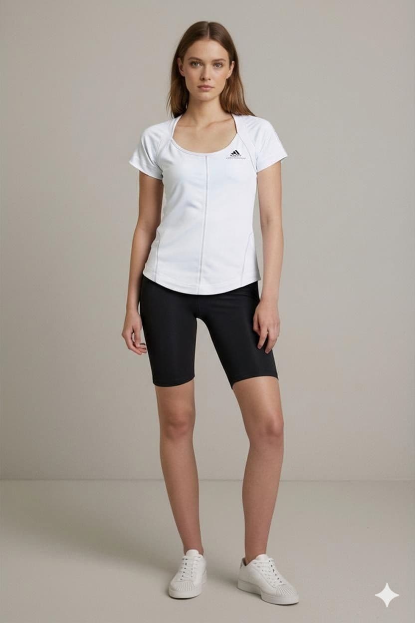 Adidas Stella McCartney Barricade Tennis Shirt - Größe S 1