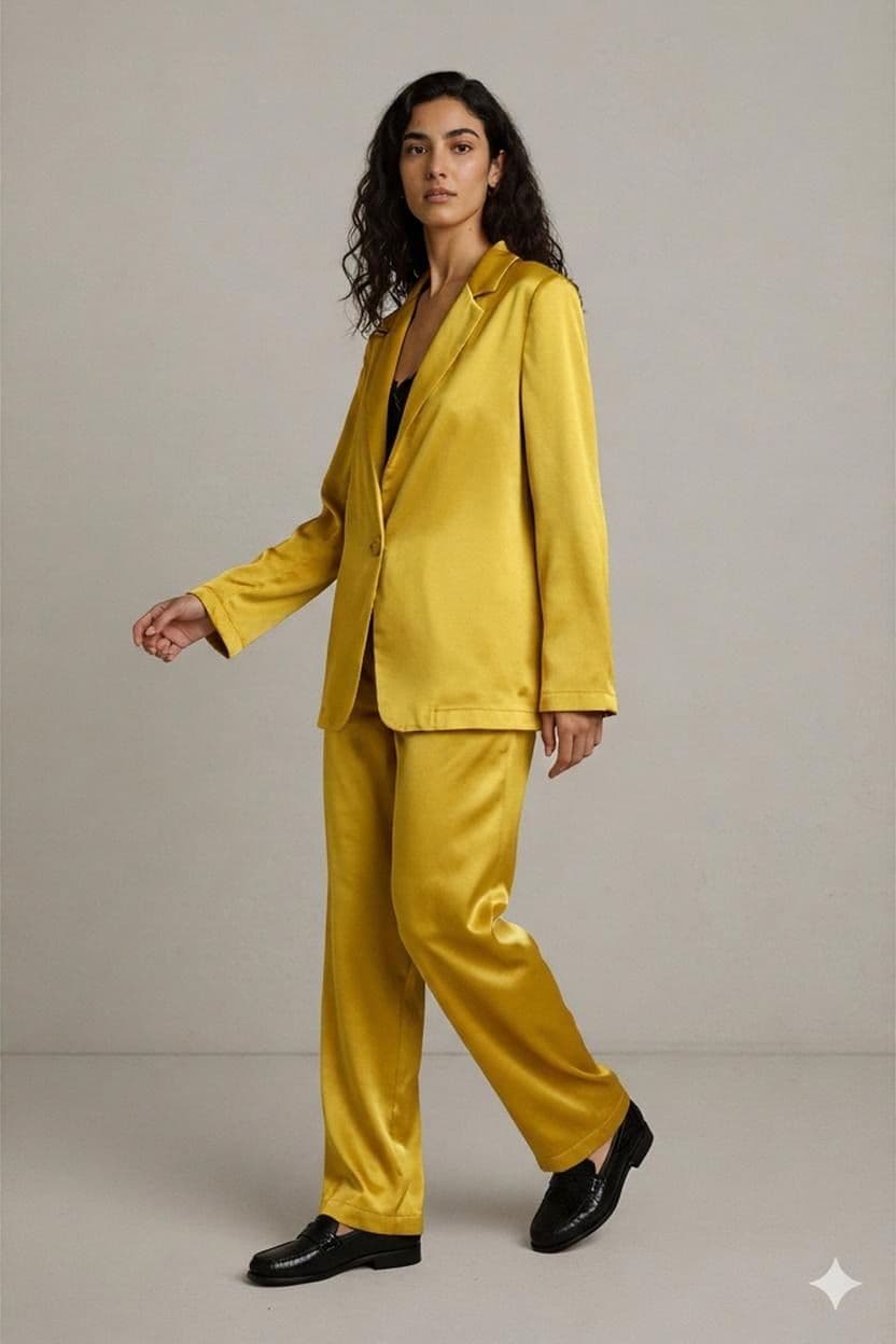 United Colors of Benetton Yellow Blazer