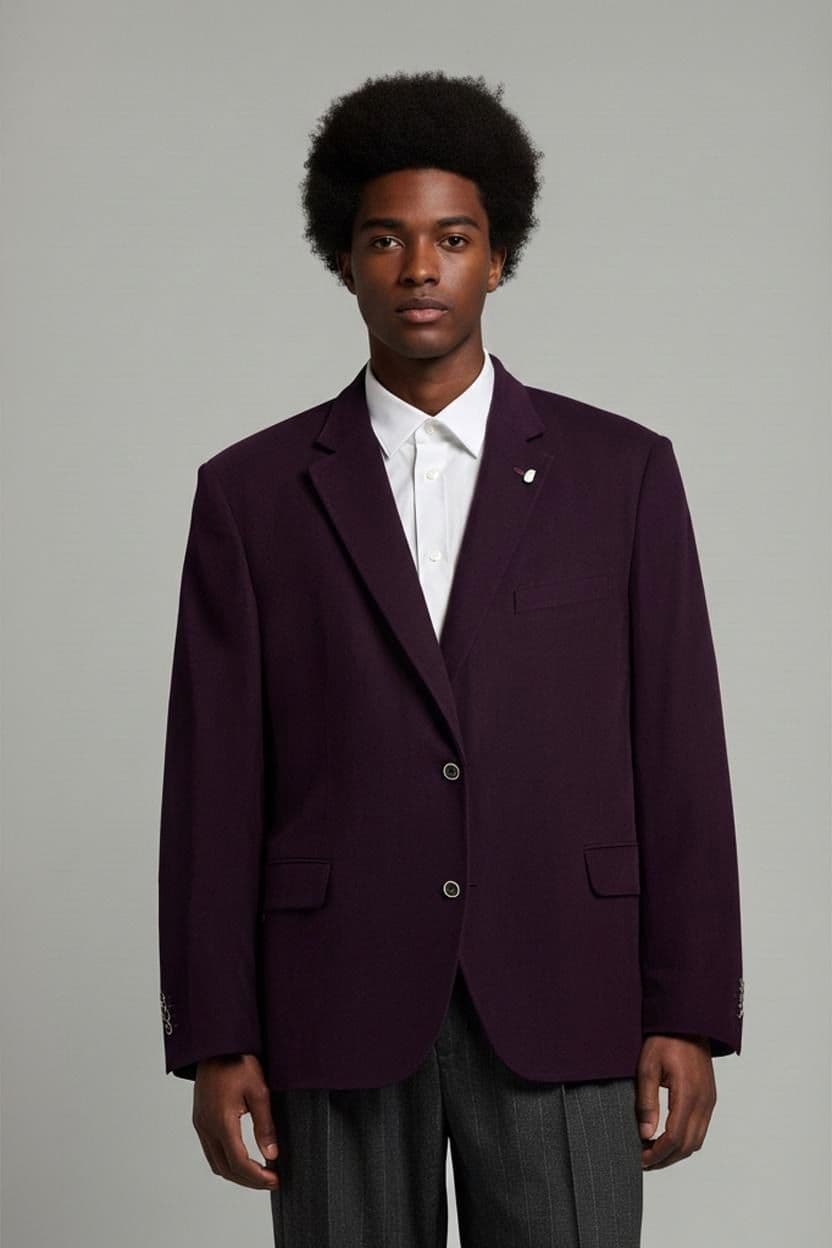 Nils Sundström Purple Blazer - Men's Size 28 - Like New 1