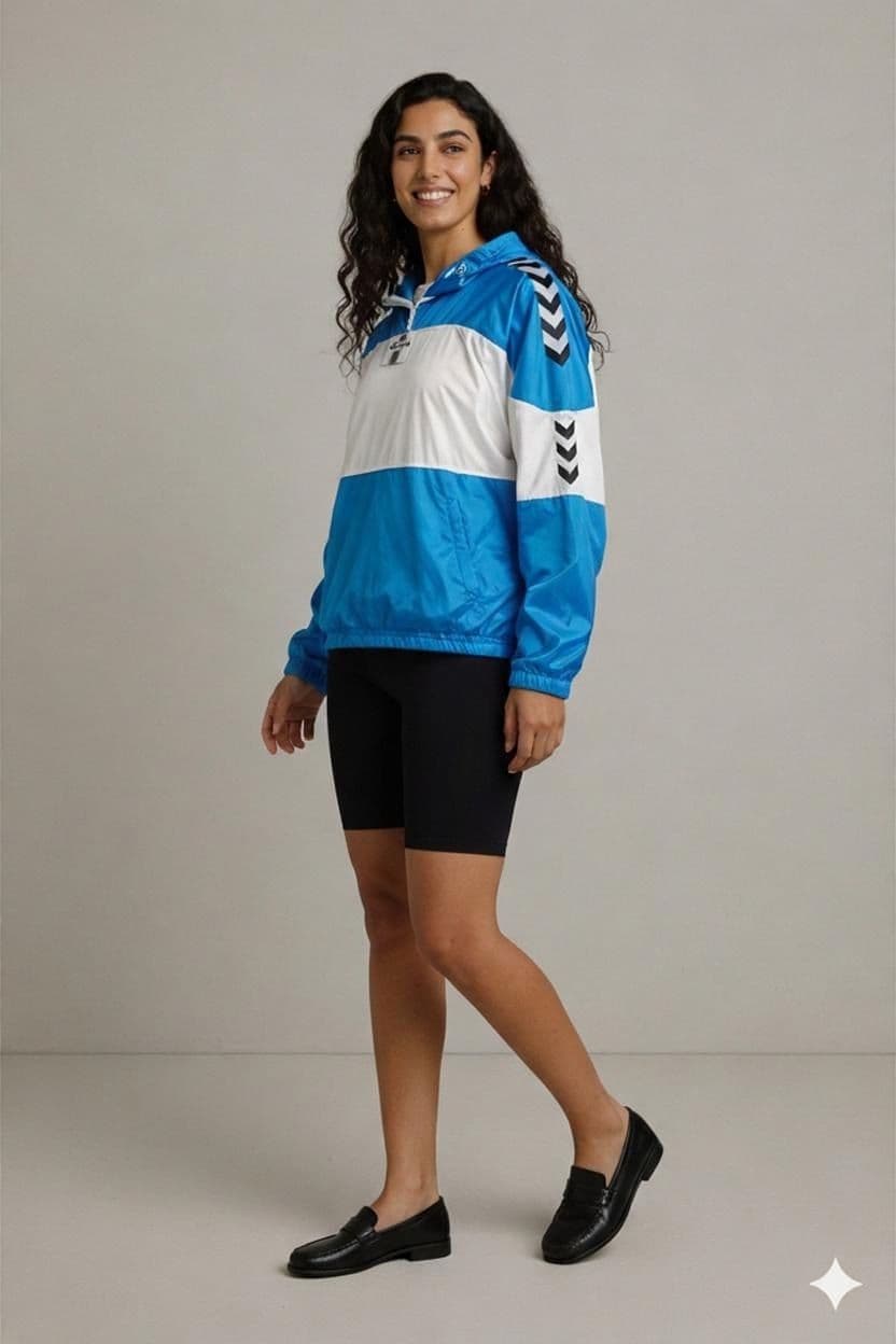 Vintage Hummel 90s Colorblock Tracksuit - Size 32 1