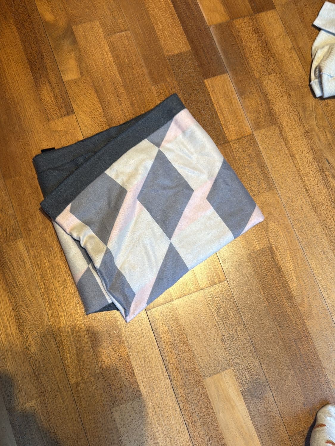 Vera Newman Accessories Argyle Pattern Scarf 1