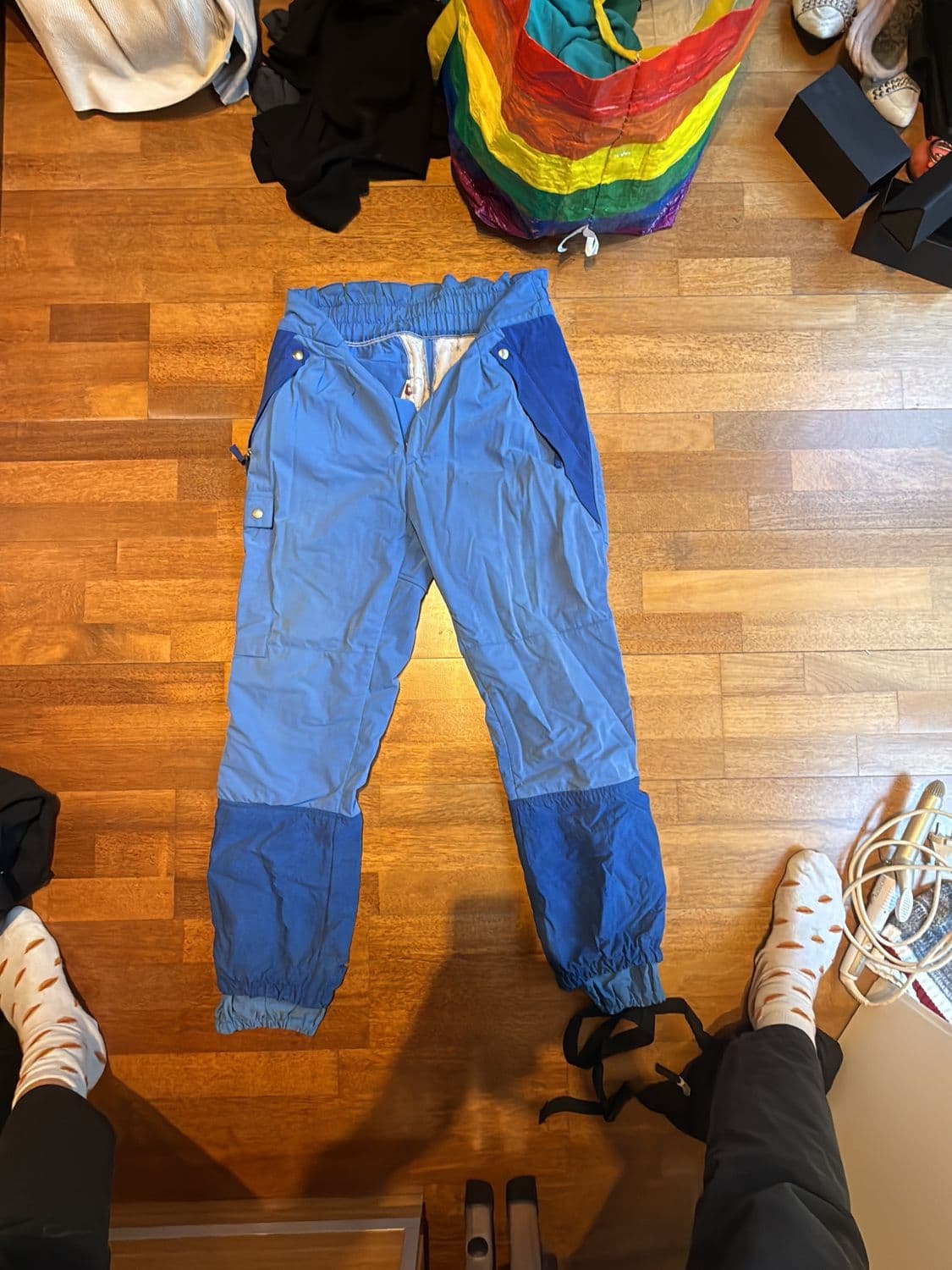 Mammut Blue Ski Pants by Schoeller - Winter Sports Snow Trousers 1