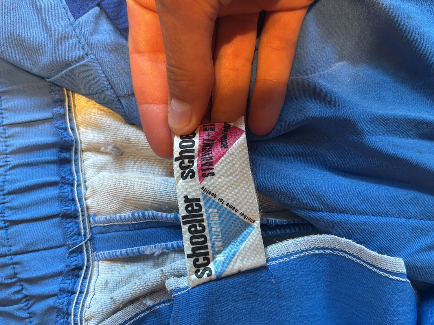 Mammut Blue Ski Pants by Schoeller - Winter Sports Snow Trousers 2