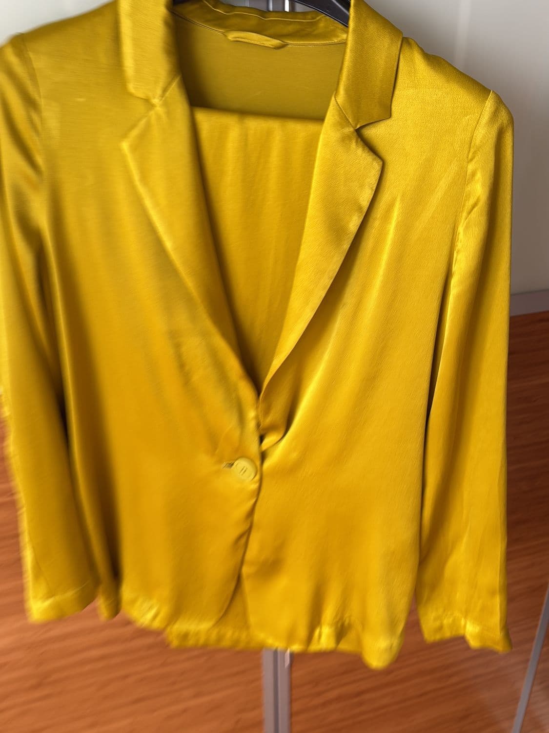 United Colors of Benetton Bright Yellow Blazer 1