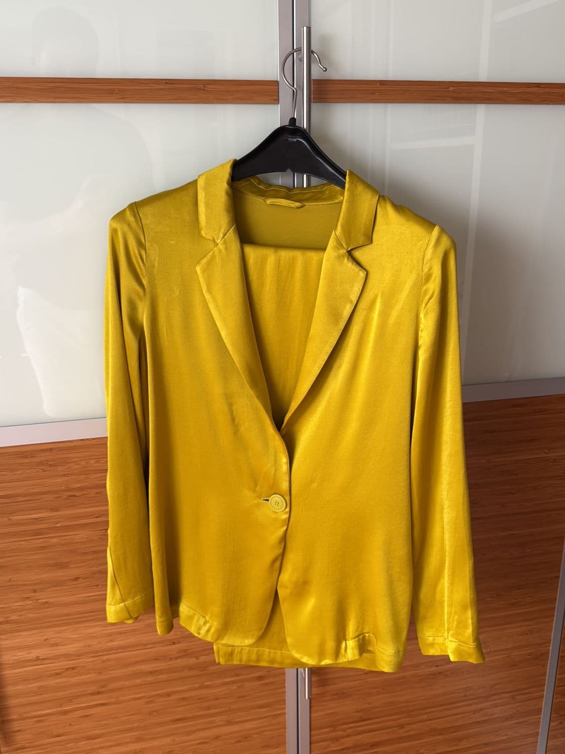 United Colors of Benetton Bright Yellow Blazer 3