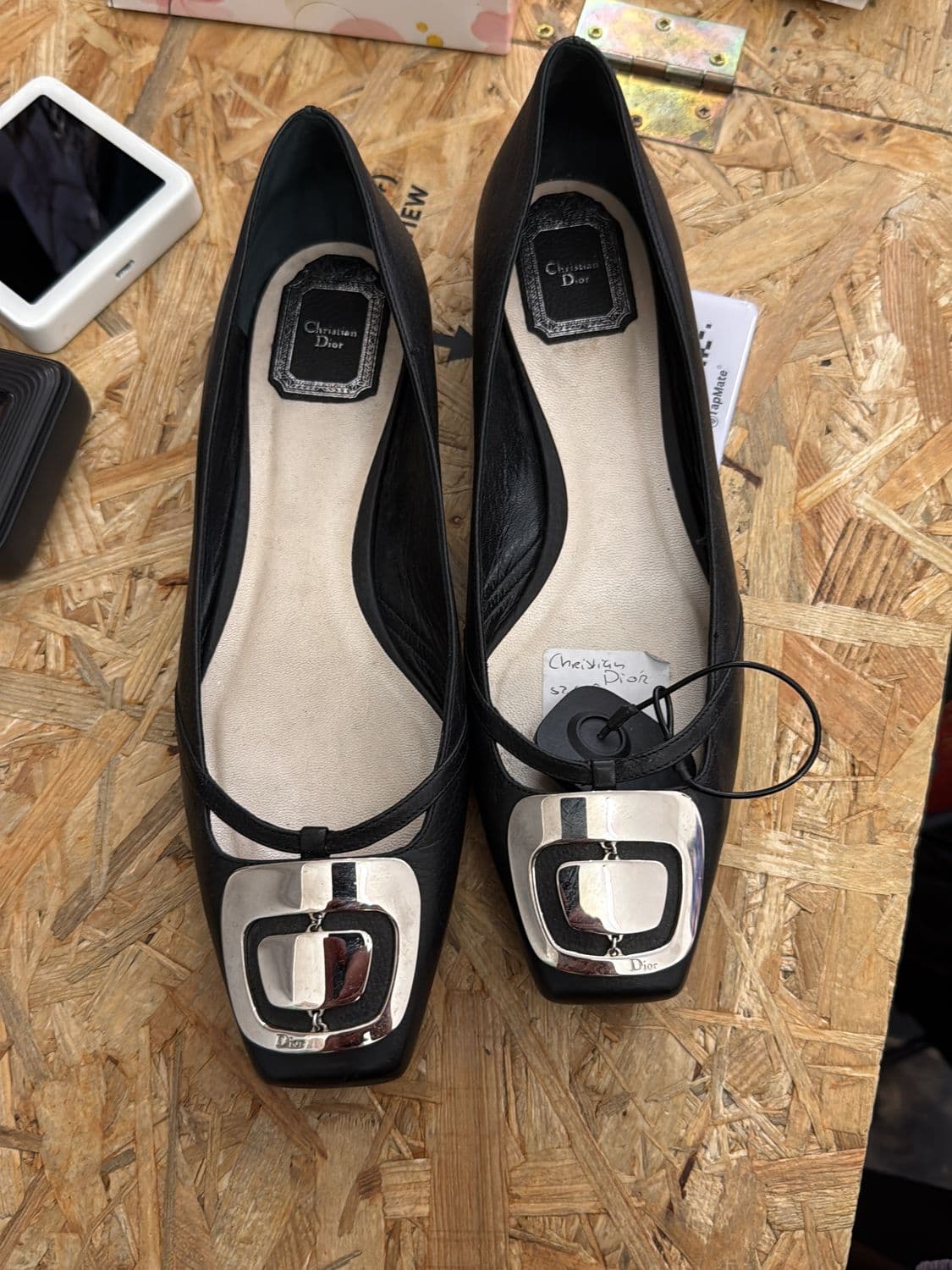 Christian Dior Damen Flats Ballerinas - Größe 40½ 1