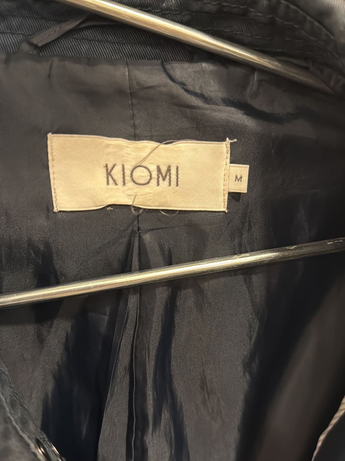 KIOMI Black Coat - Men's Size M 2