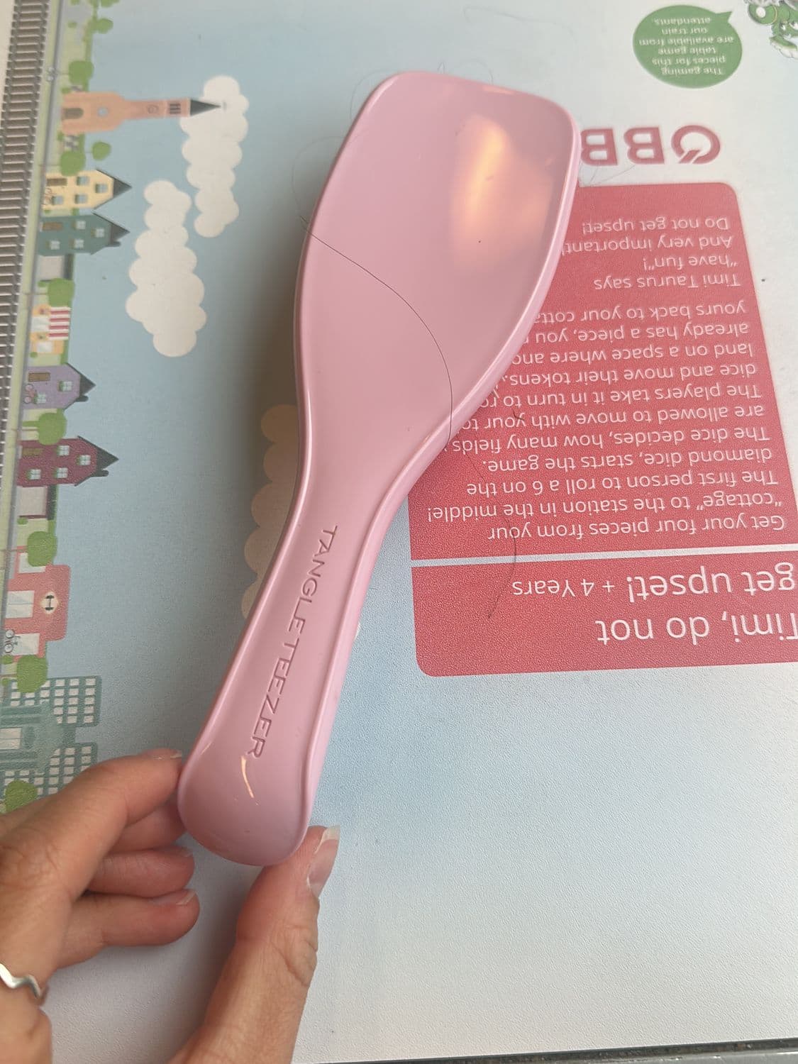 Tangle Teezer Pink Detangling Hairbrush 2