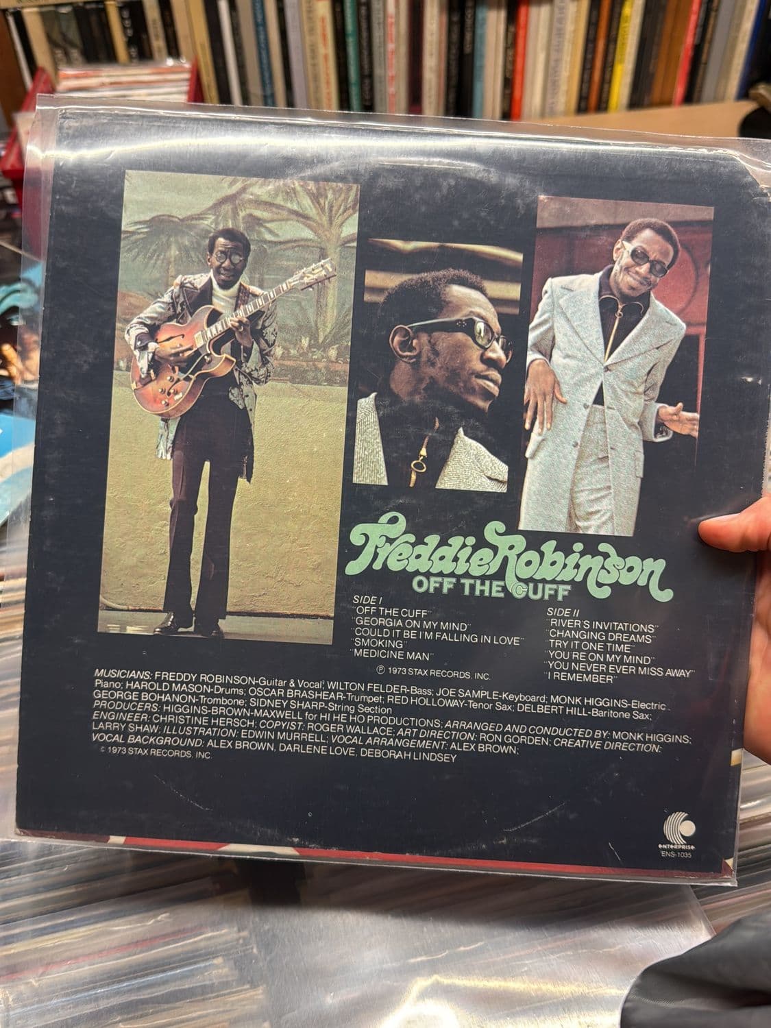 Freddie Robinson - Off The Cuff - Funk/Soul Amazing Vinyl 2