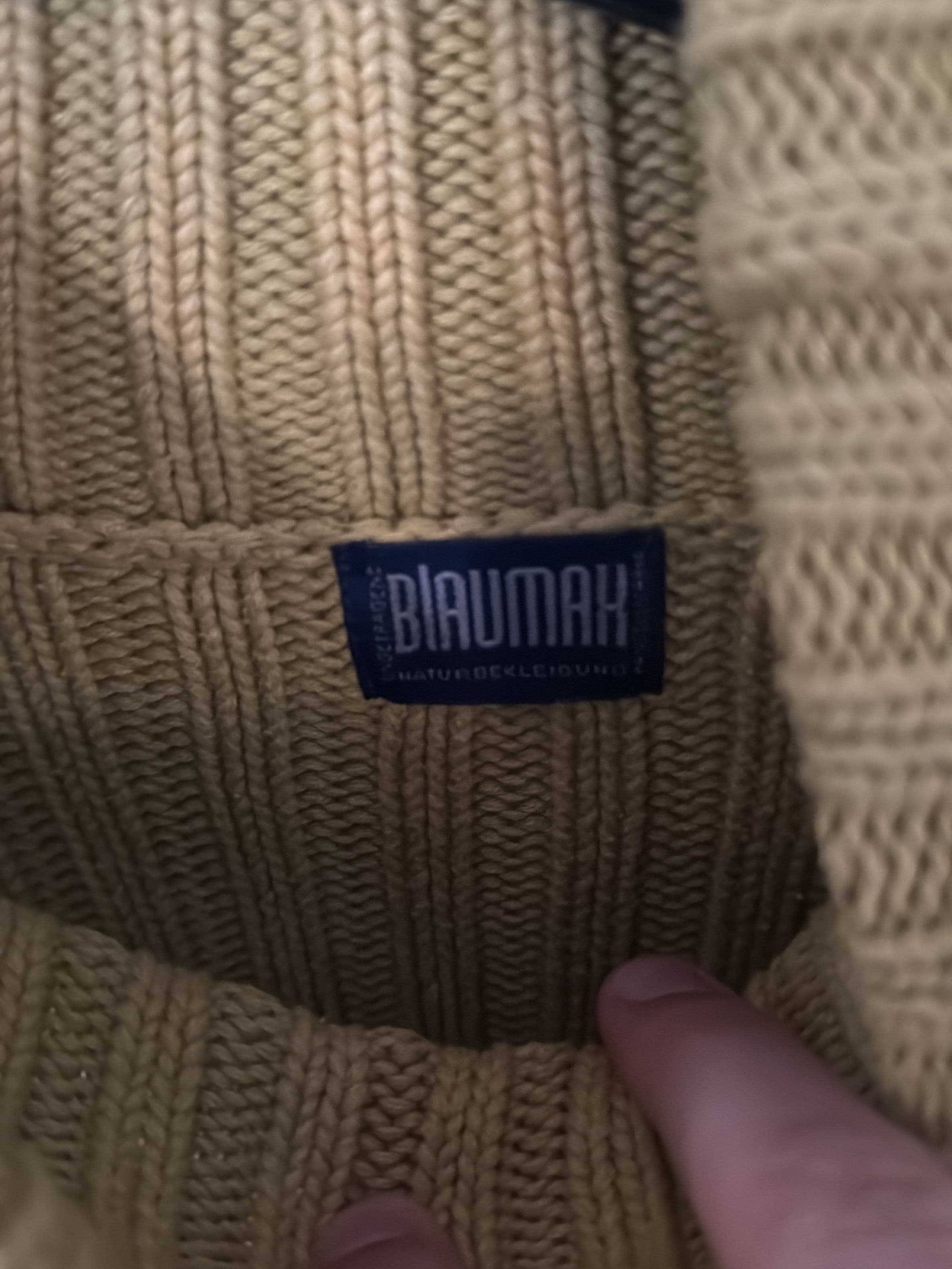 Blaumax Yellow Turtleneck Ribbed Sweater - Size 40-ish 2