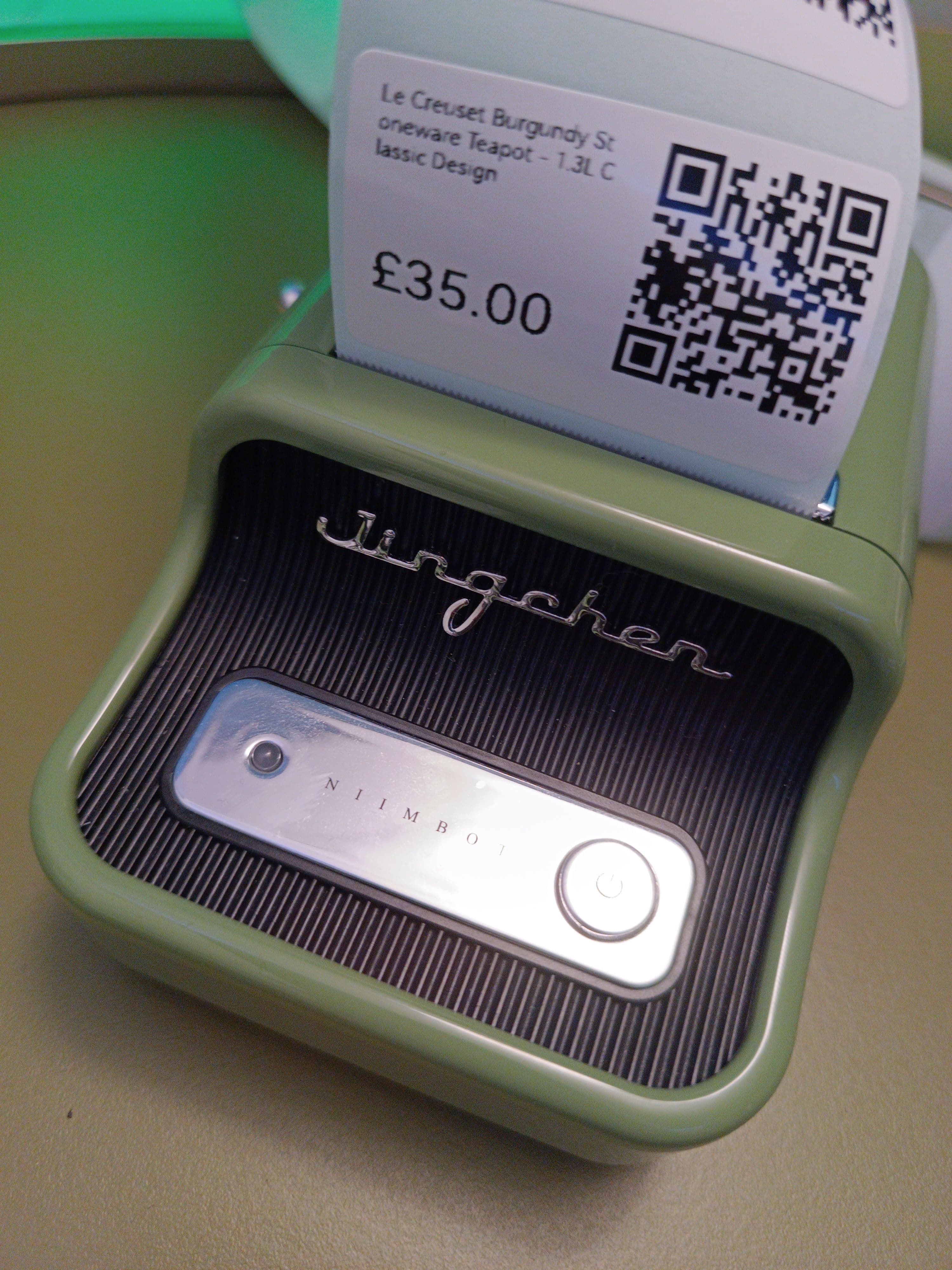 Jingchen Kitchen Scale - Vintage Style Green 1